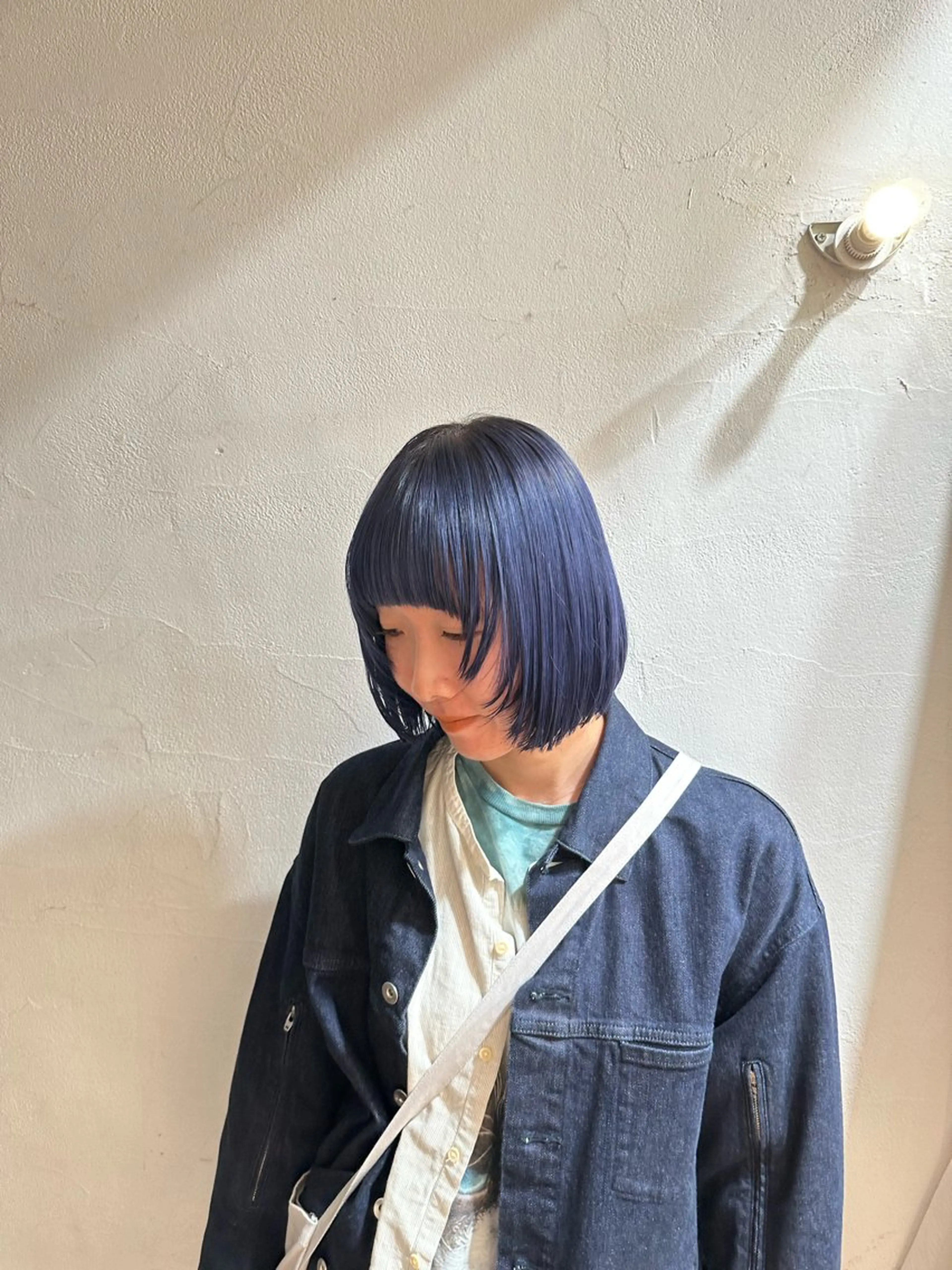 ショート カラー ボブレイヤー ブリーチ ボブ レイヤーカット カット ヘアカラー トリートメント KAKERU/ボブ/ ショート/パーマ🌱のヘアスタイル