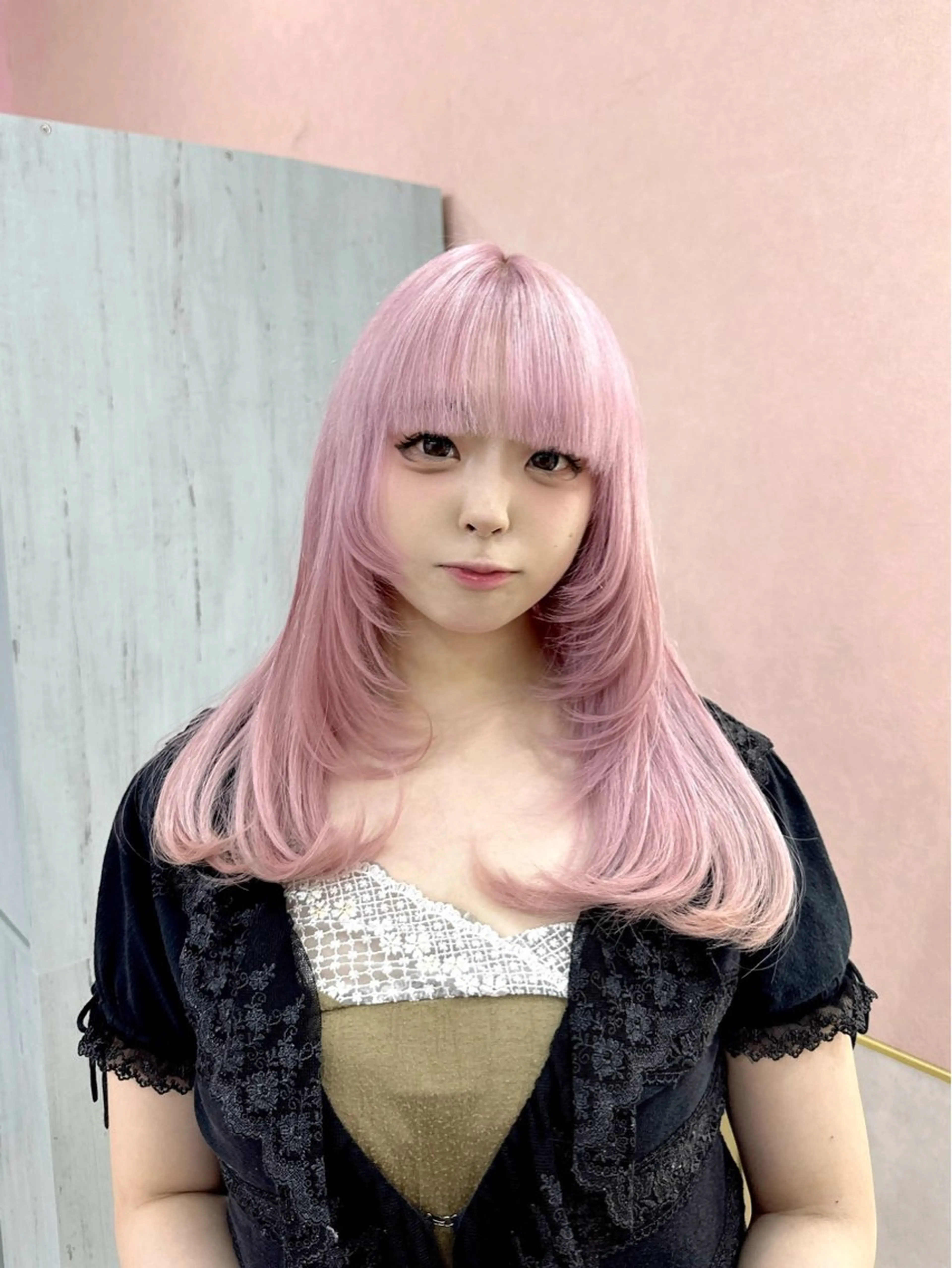ロング カラー 🫧ブロンド /寒色系🫧れいのヘアスタイル