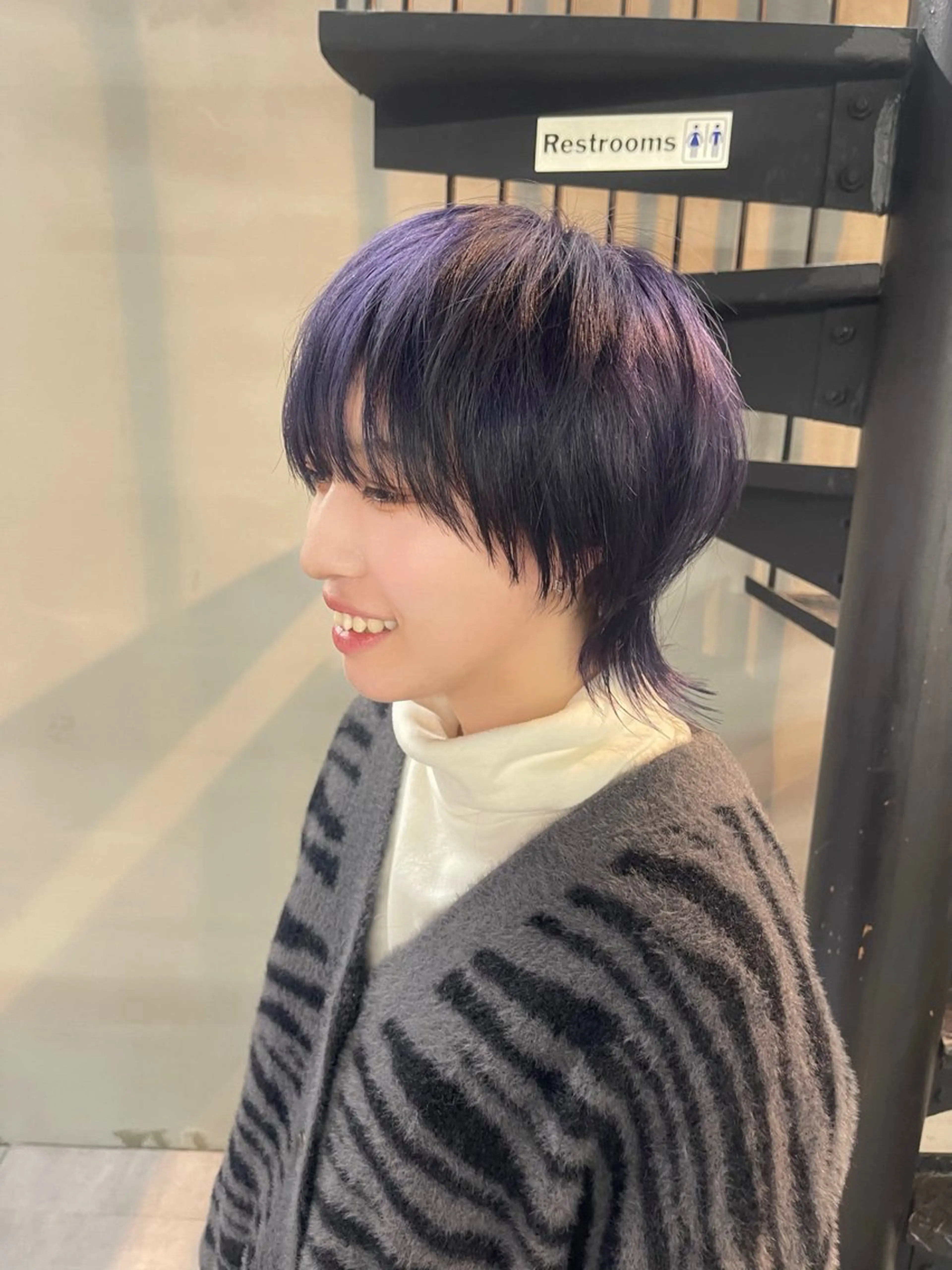 ショート 似合わせカット ウルフカット カット ヘアカラー 柏 ウルフ/レイヤー 田中佐和🐺のヘアスタイル