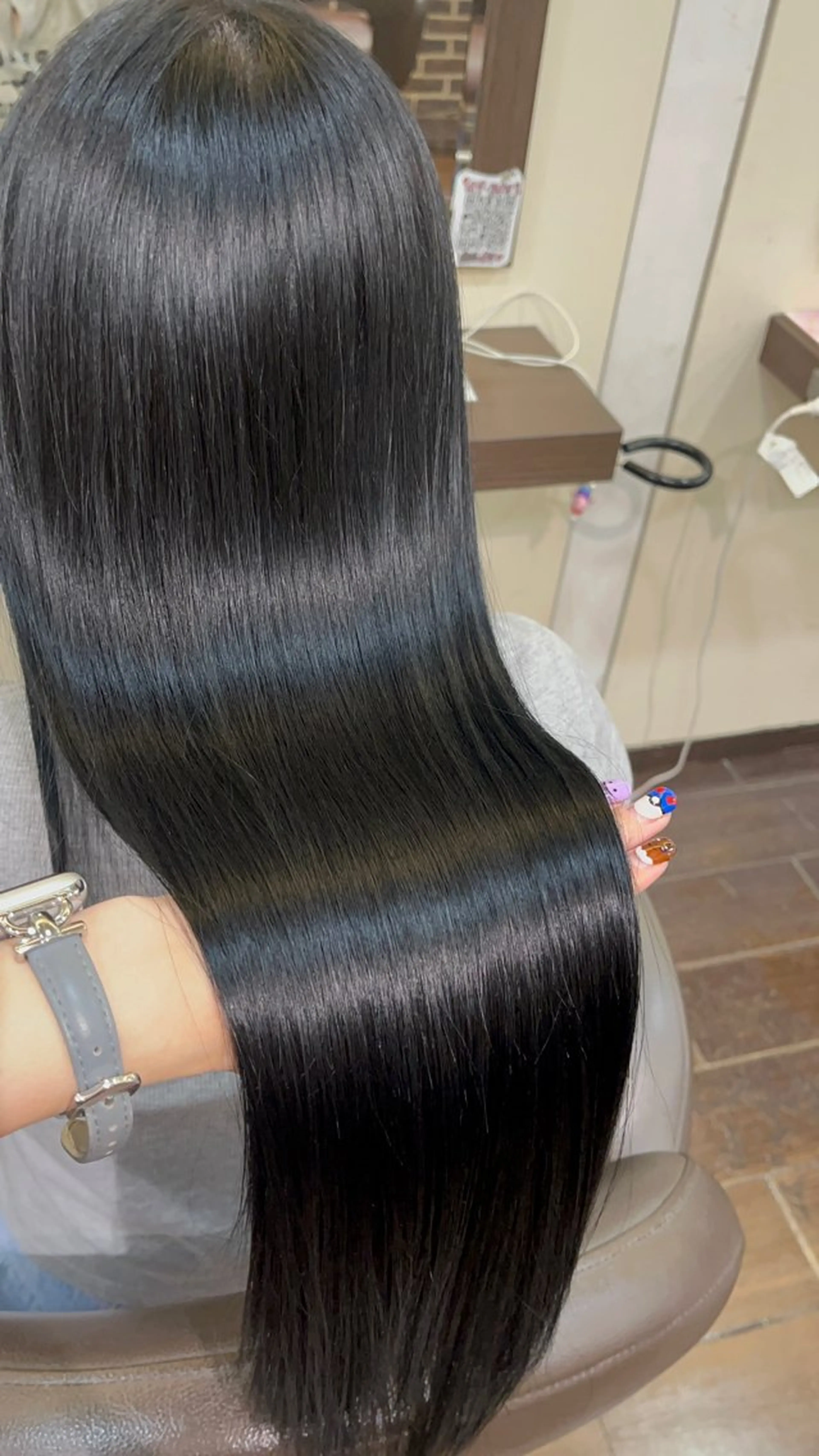 ロング 髪質改善 トリートメント ボブ/暖色カラー コウボヒカルのヘアスタイル