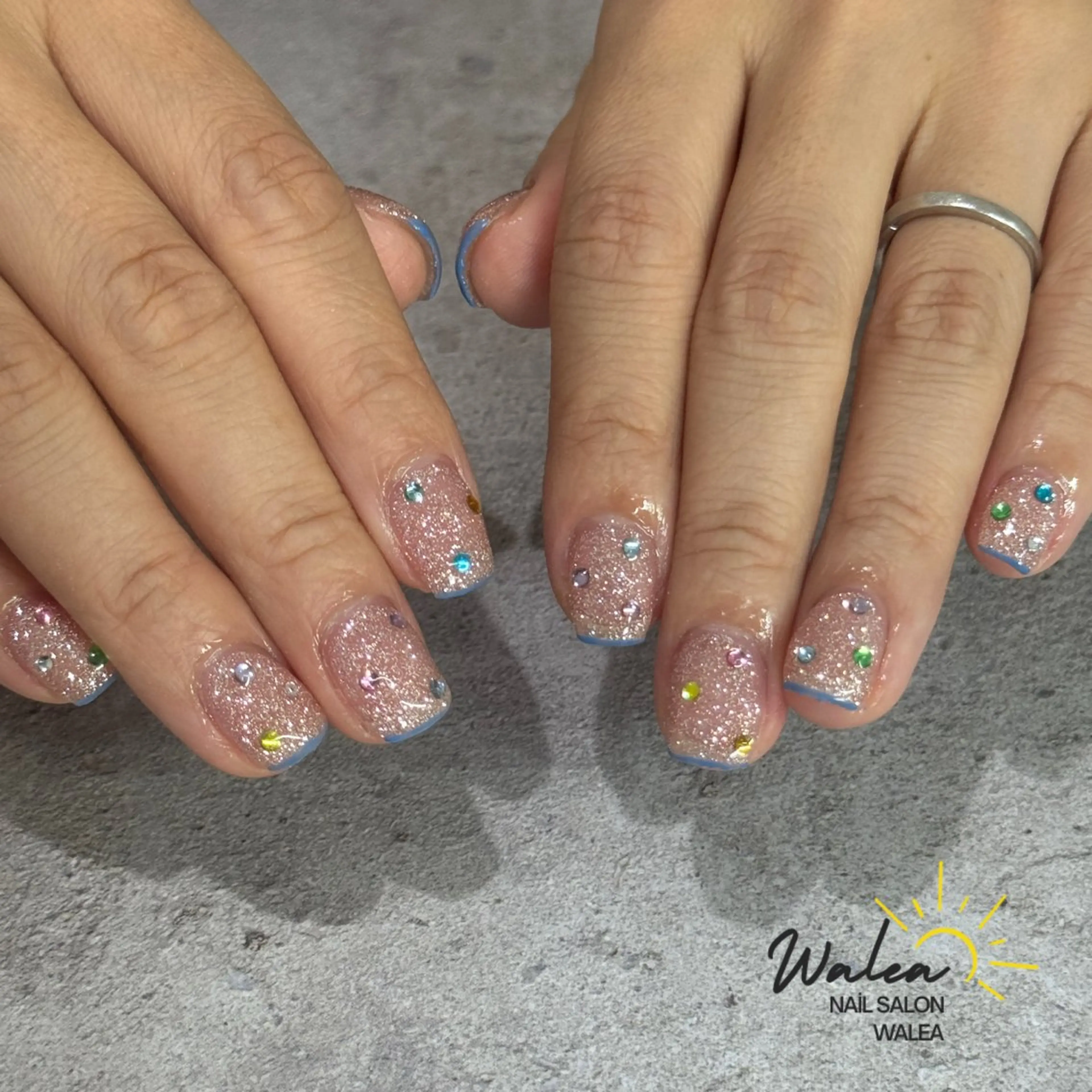 ネイル ハンドネイル nail salon waleaのネイルデザイン