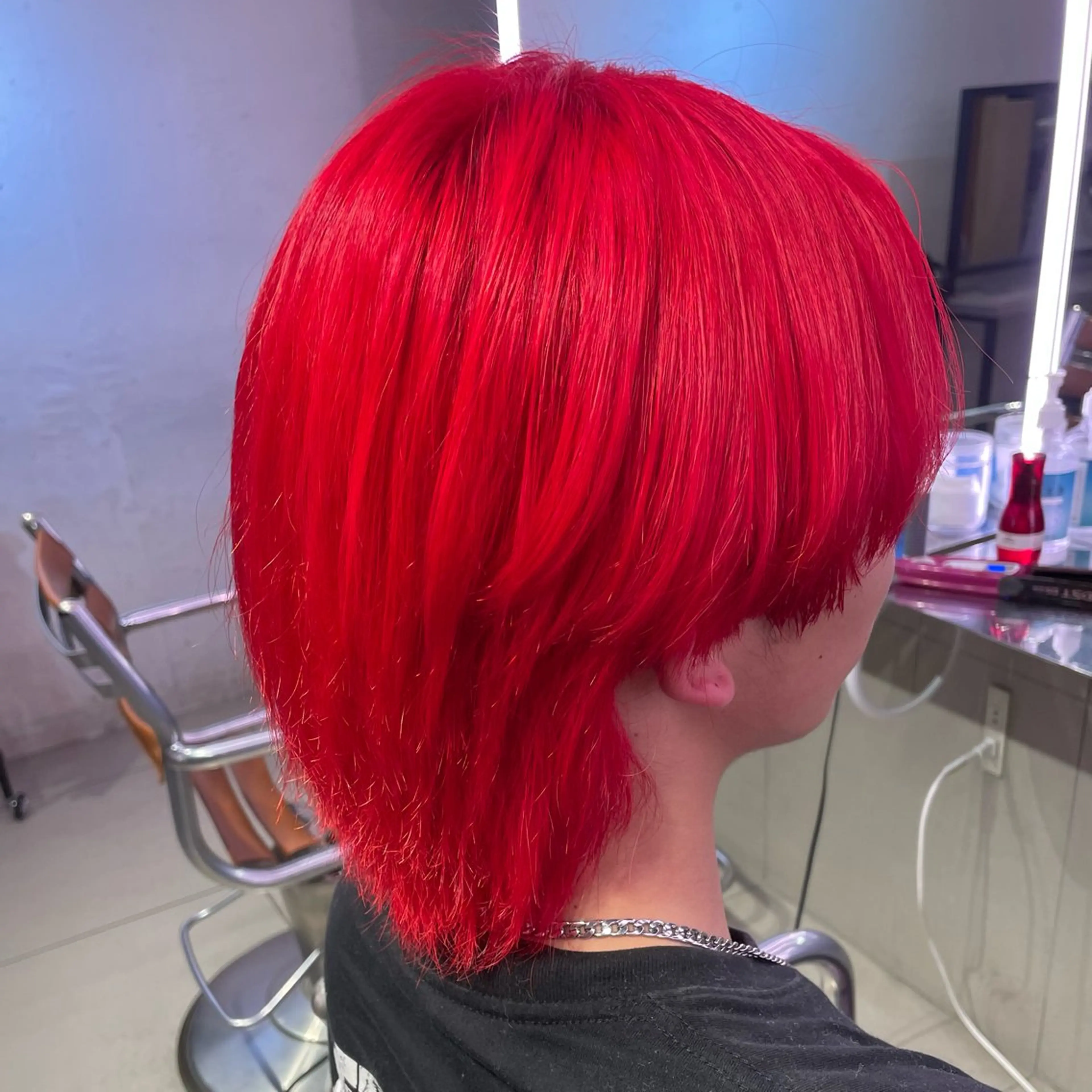 ショート カラー メンズ ヘアカラー カットモデル募集 ／ゆうのヘアスタイル