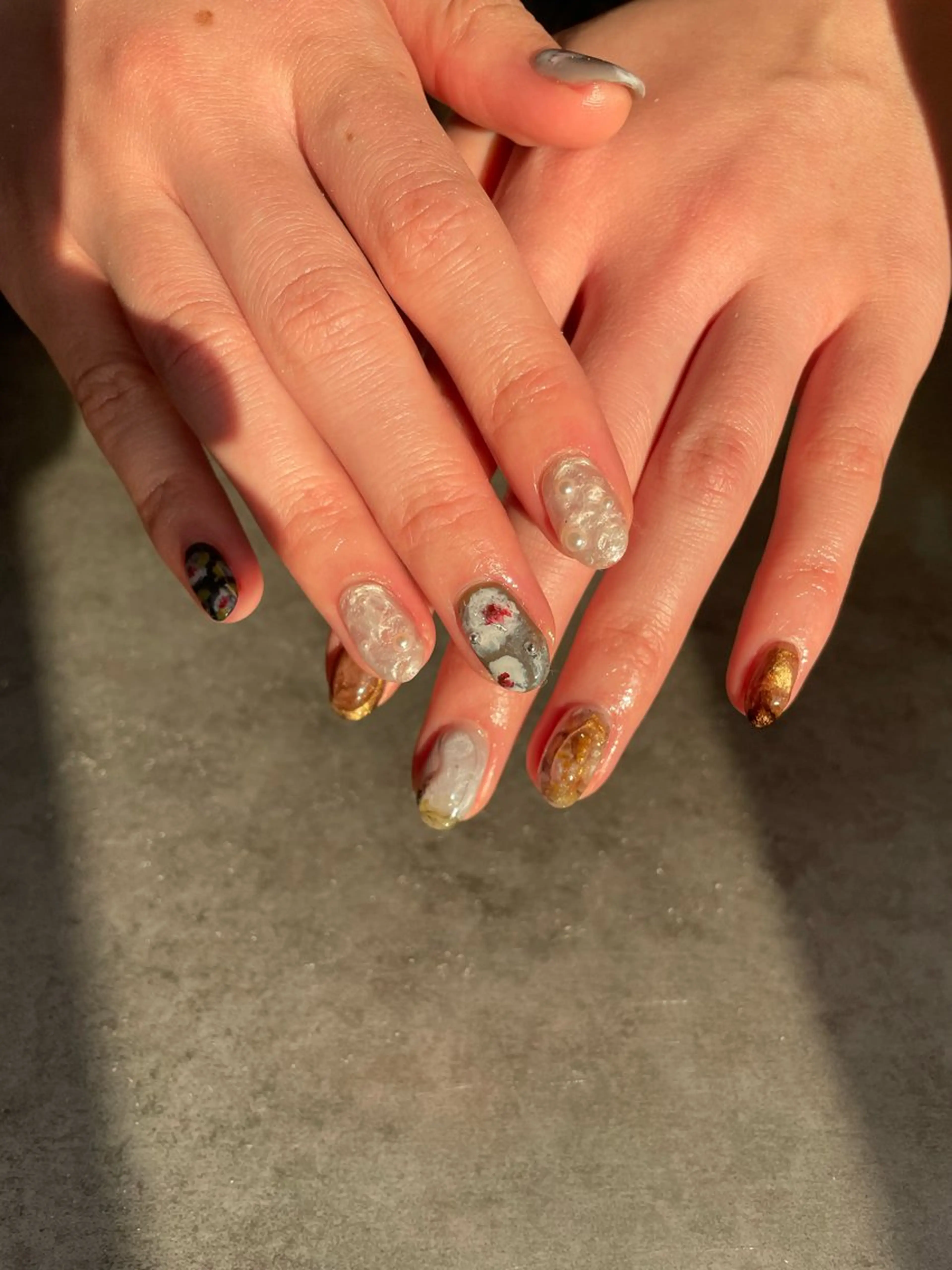 ネイル ニュアンスネイル ハンドネイル Lea's nail & beauty所属・【 Lea's 】 kaedeのネイルデザイン