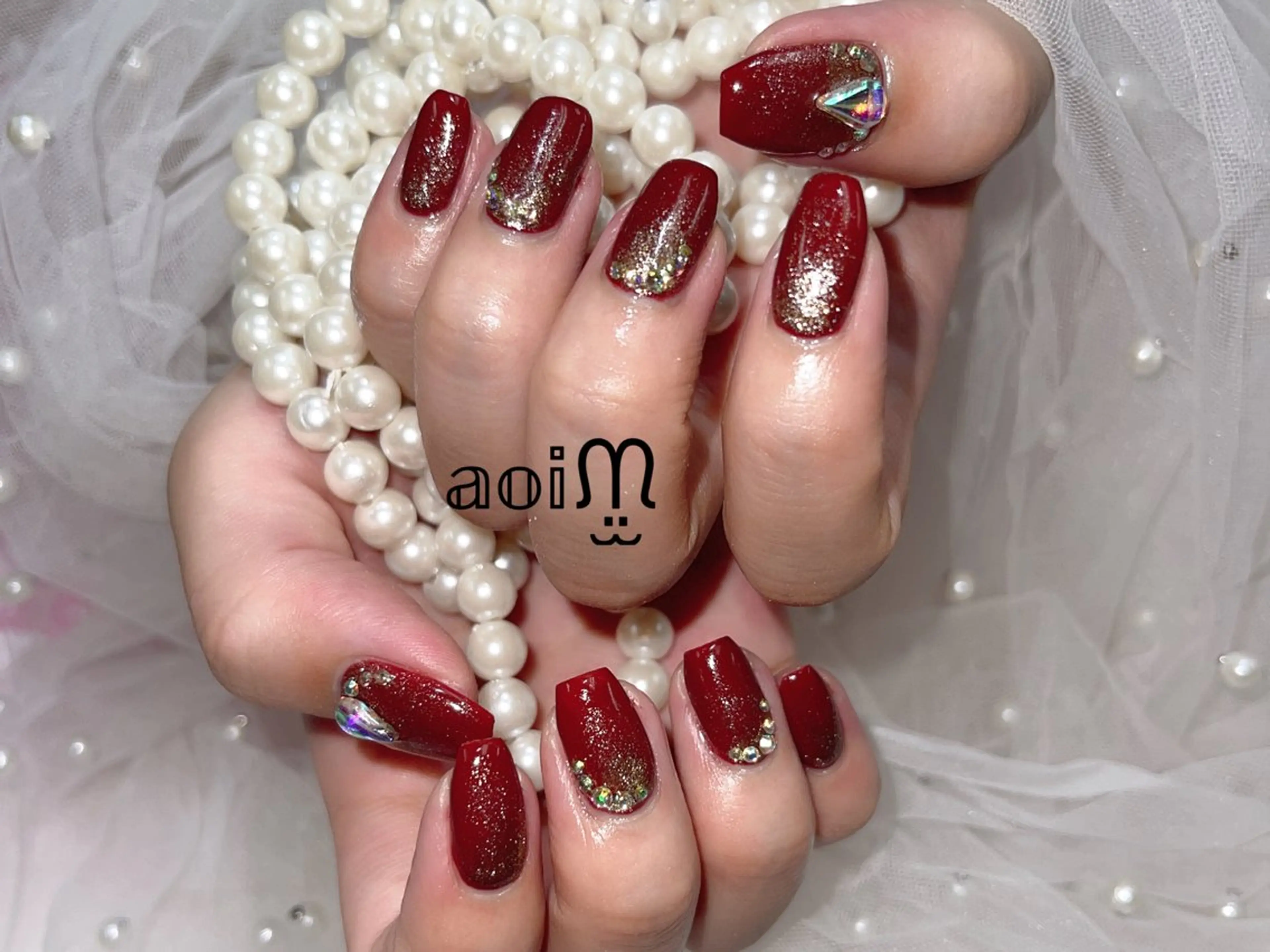 ネイル 葵うさぎ所属・葵うさぎ AIのネイルデザイン