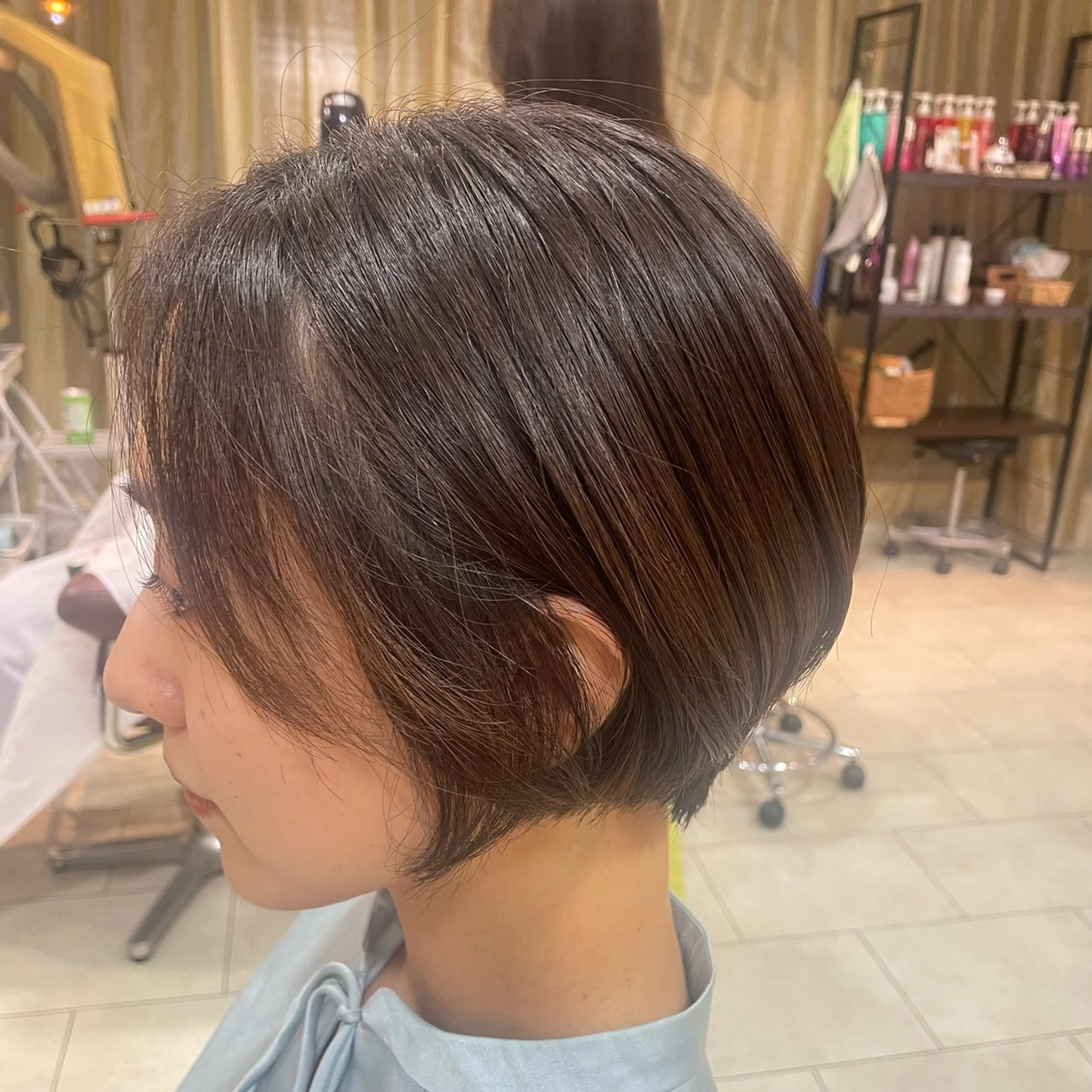 ショート カット トリートメント 西村 亜弥のヘアスタイル