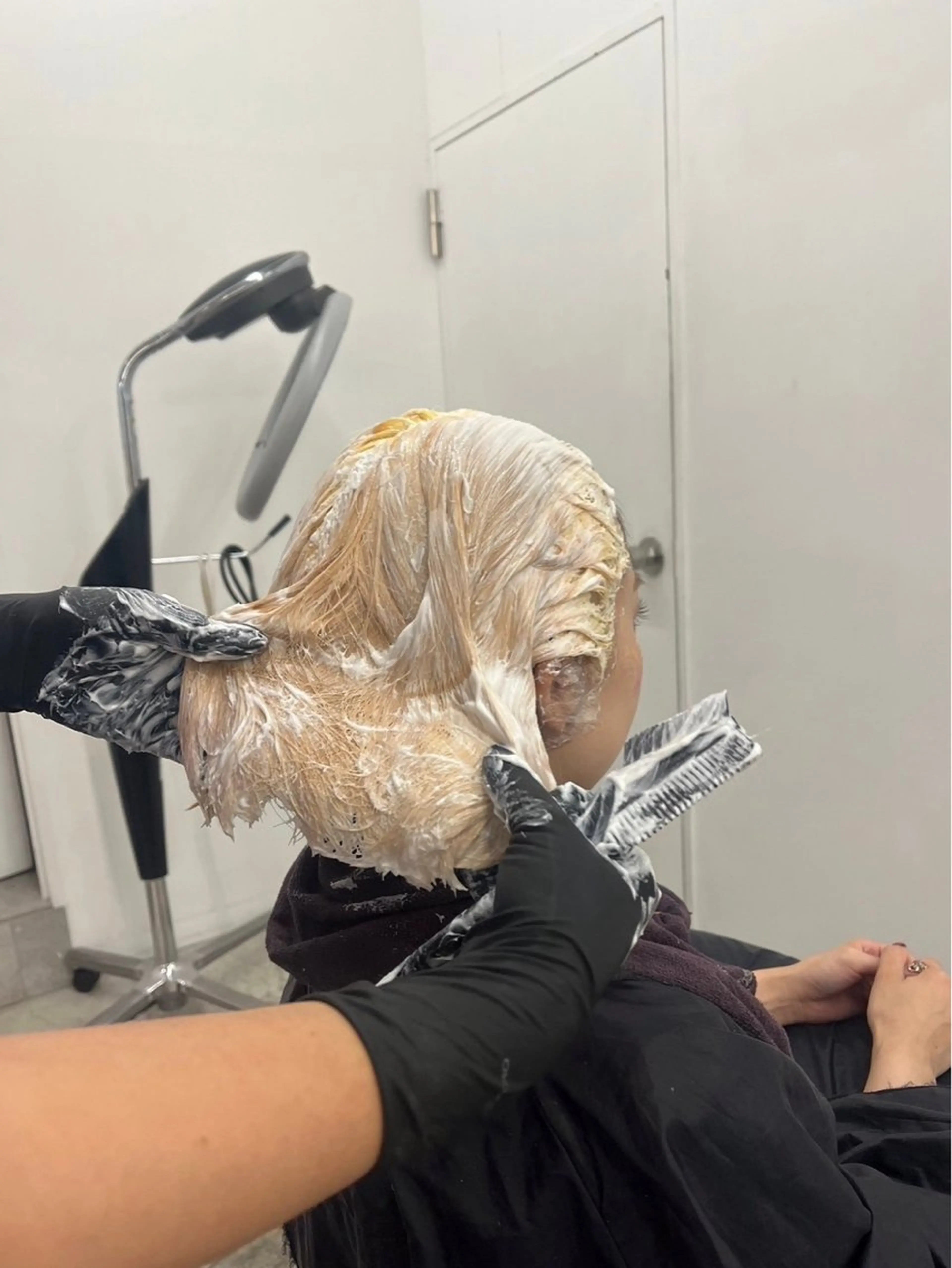 カラー Elme所属・デビュー前割引中🔥 平口はのんのヘアスタイル
