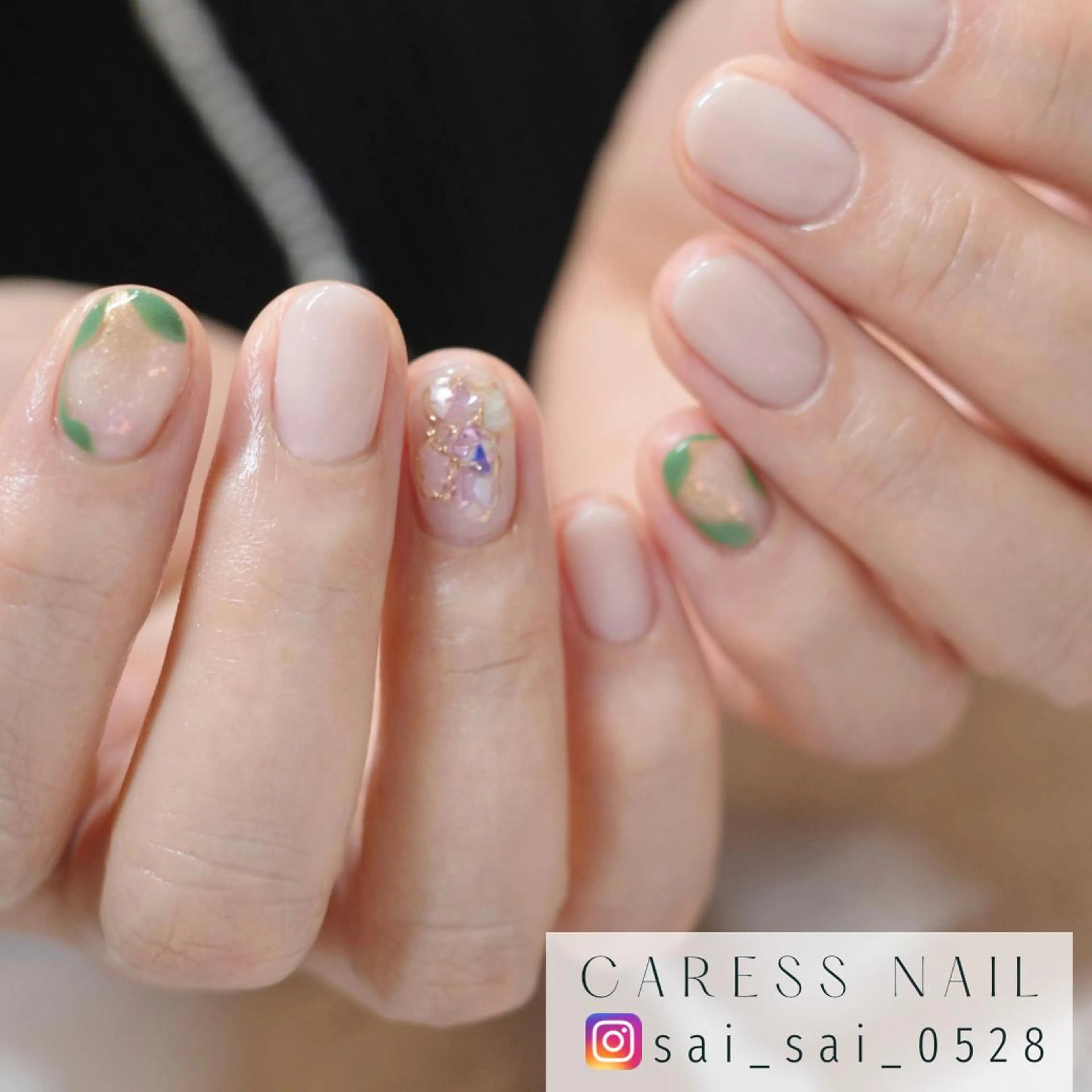 ネイル caress  nail カレスネイル　代々木上原所属・カレスネイル さいのネイルデザイン