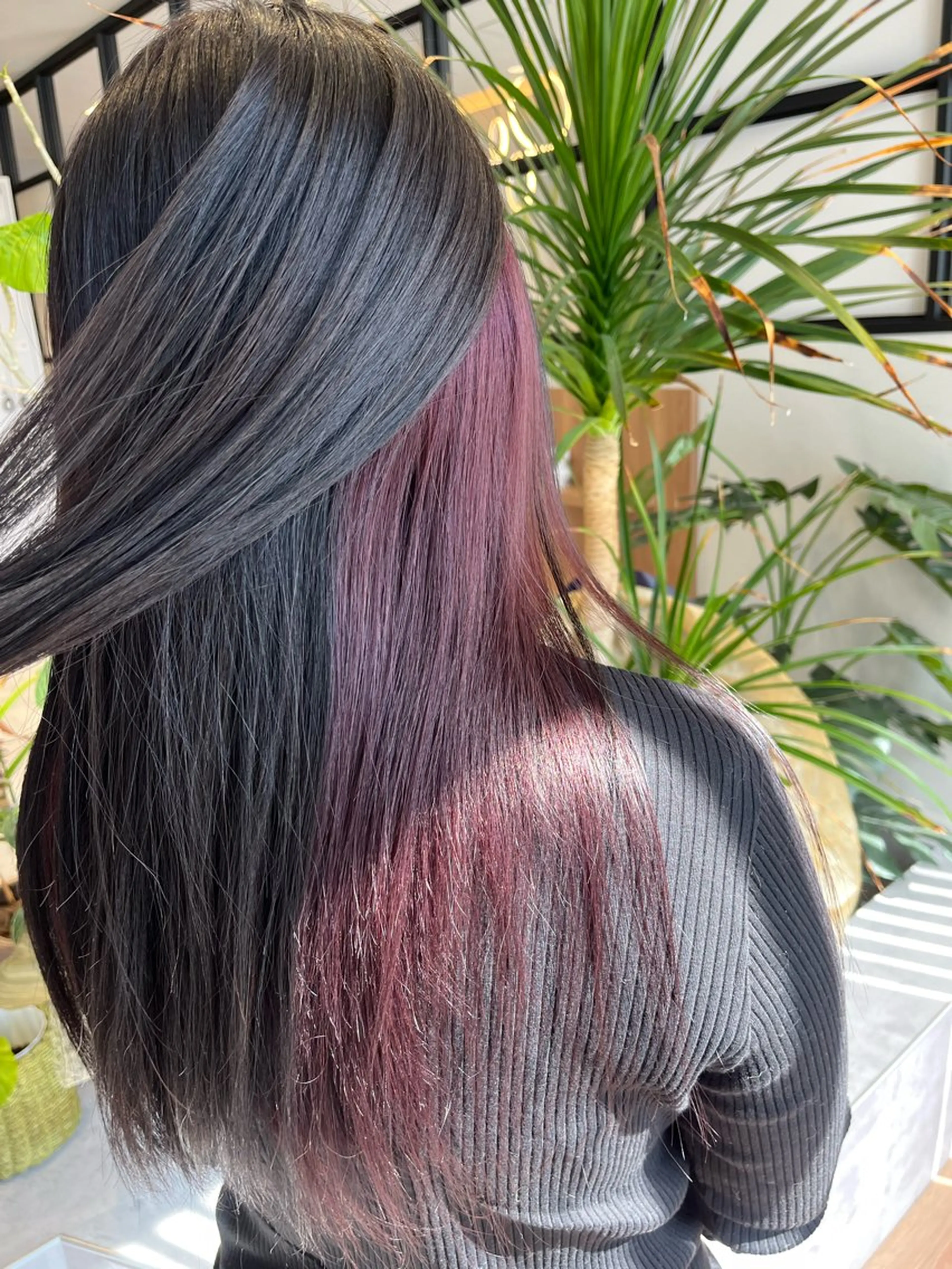 ロング カラー インナーカラー 髪質改善 asukaのヘアスタイル