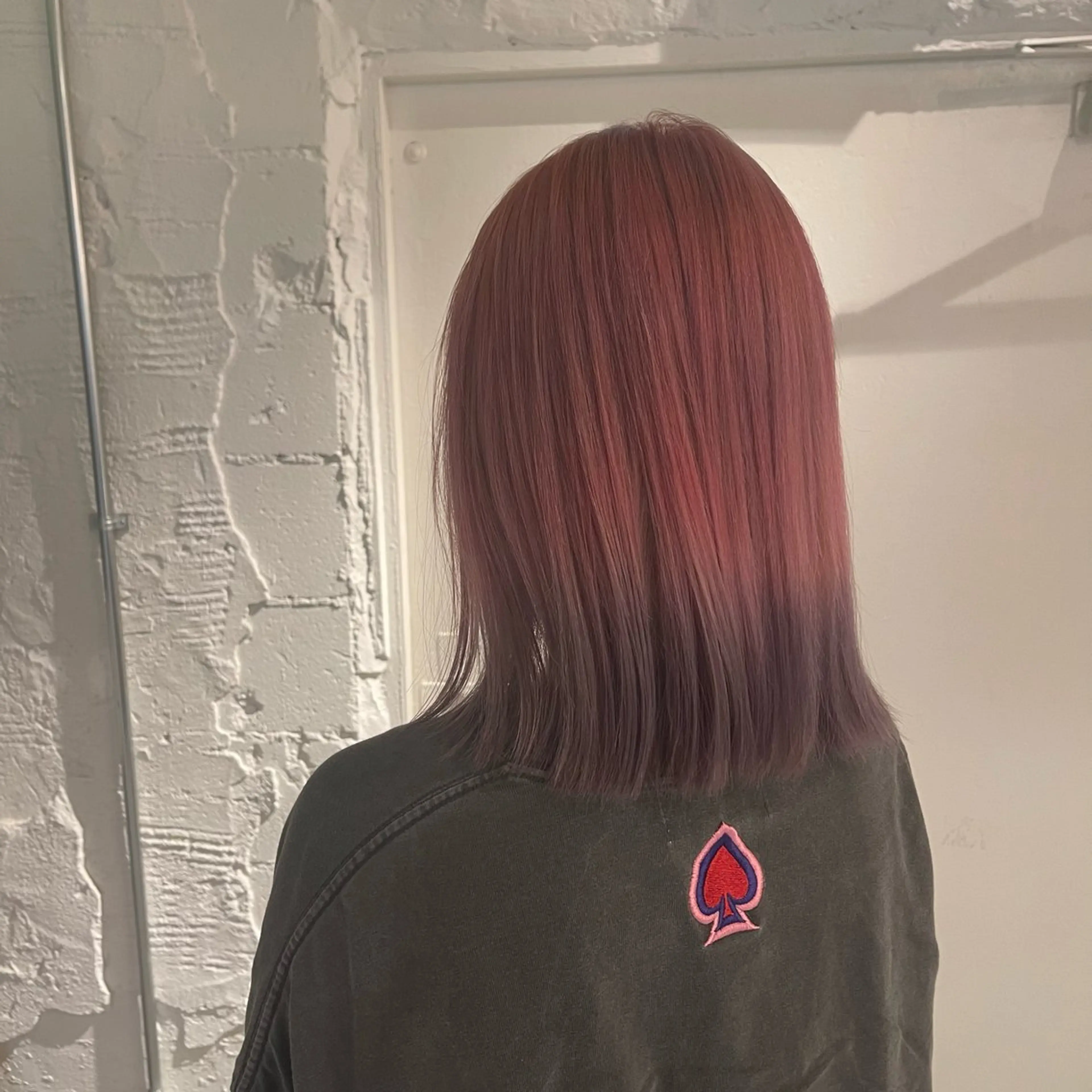 ミディアム カラー lunty miichiのヘアスタイル