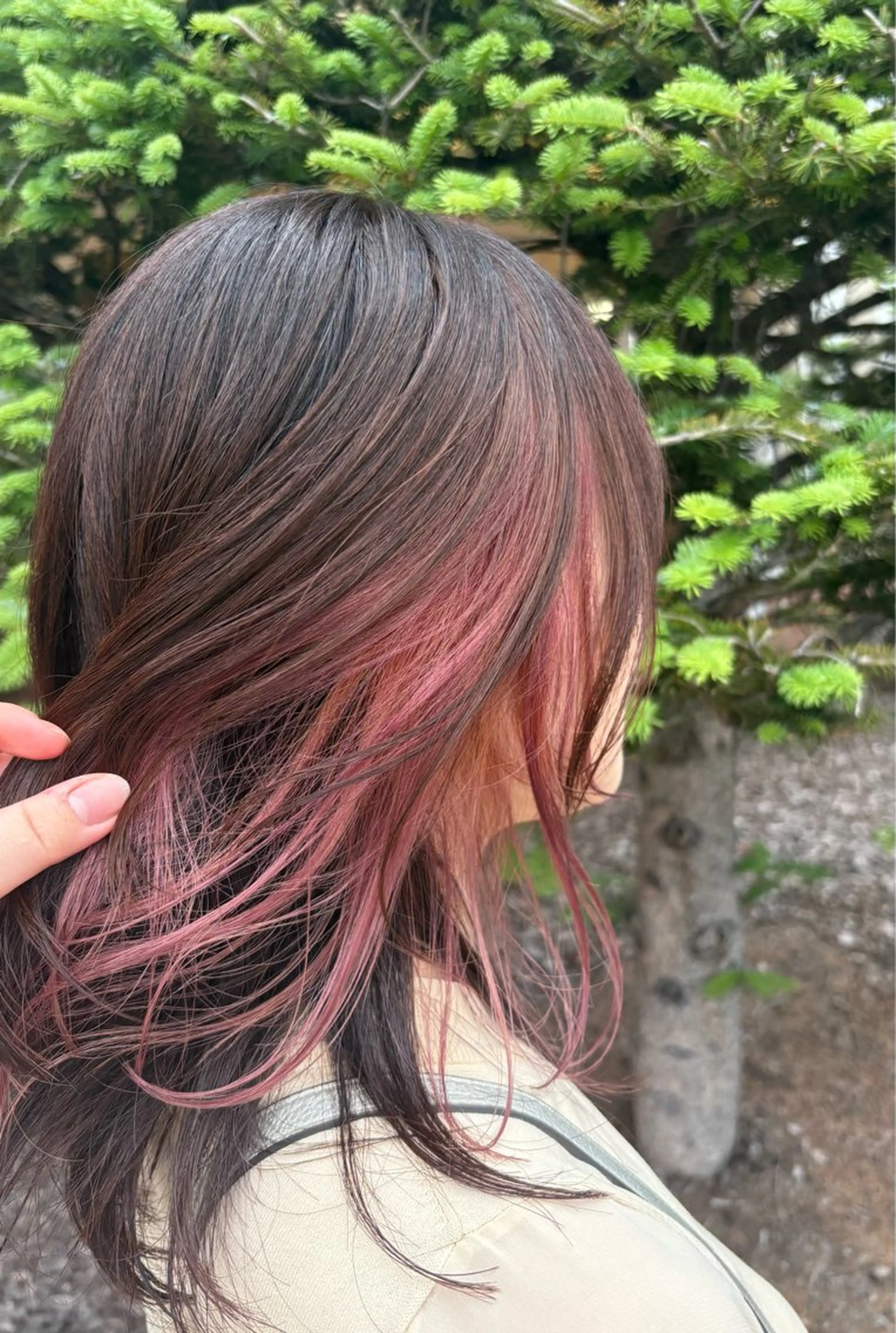 ミディアム カラー カット ヘアカラー Flat /rina🧸のヘアスタイル