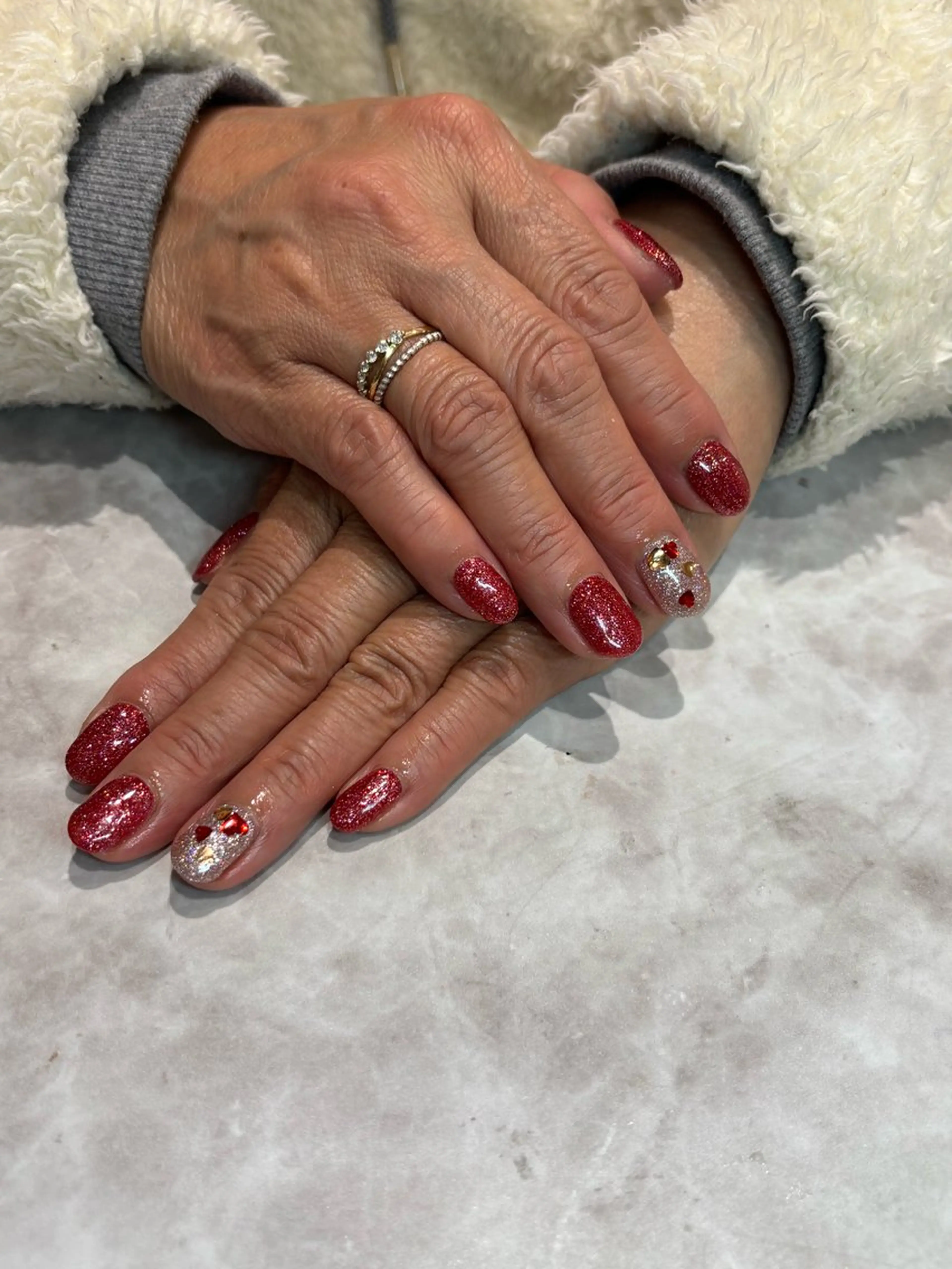 ネイル フラッシュネイル 佐藤 咲のネイルデザイン