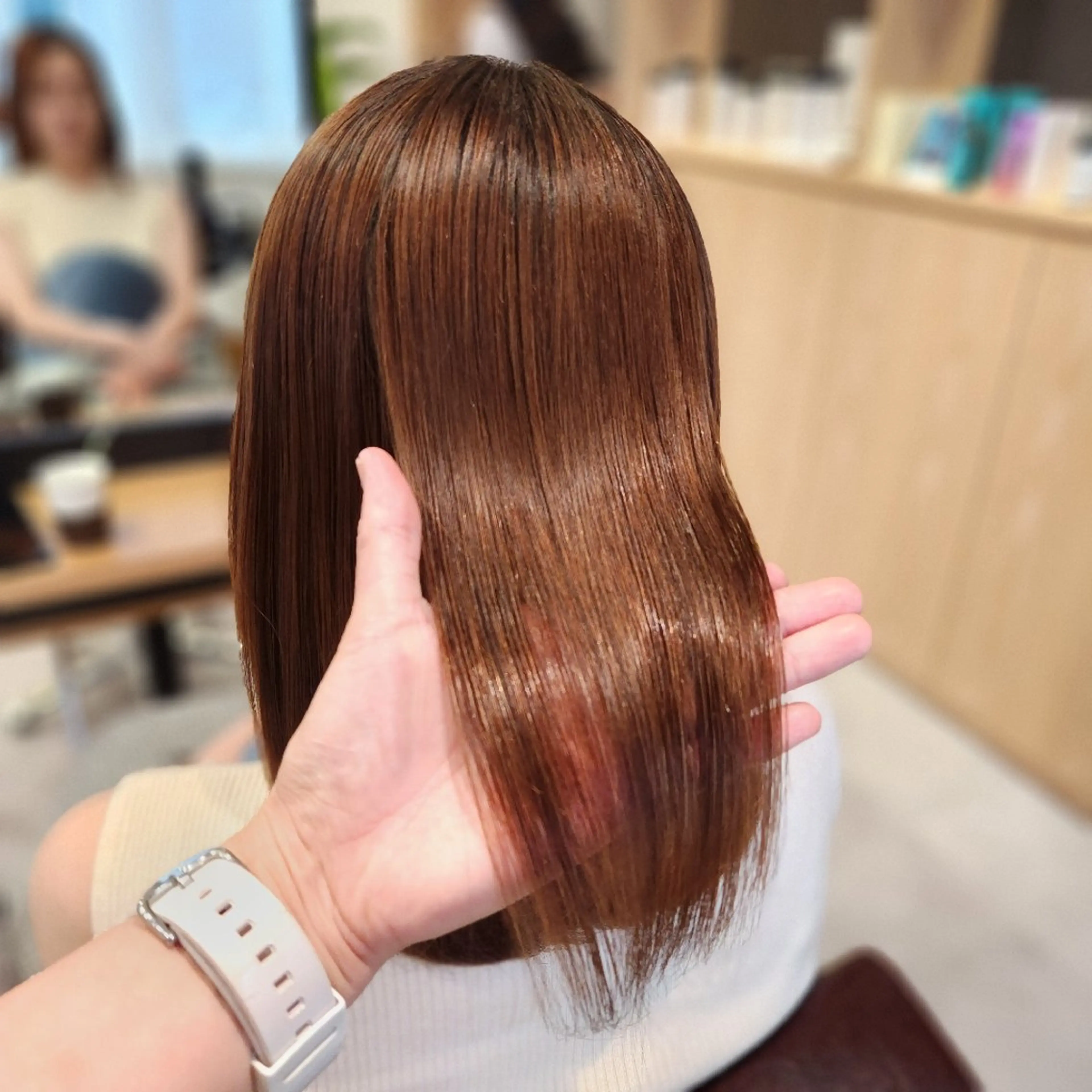 パーマ 縮毛矯正 O.hair designers所属・シールエクステ🎀 ホシノ🕒ユウカのヘアスタイル