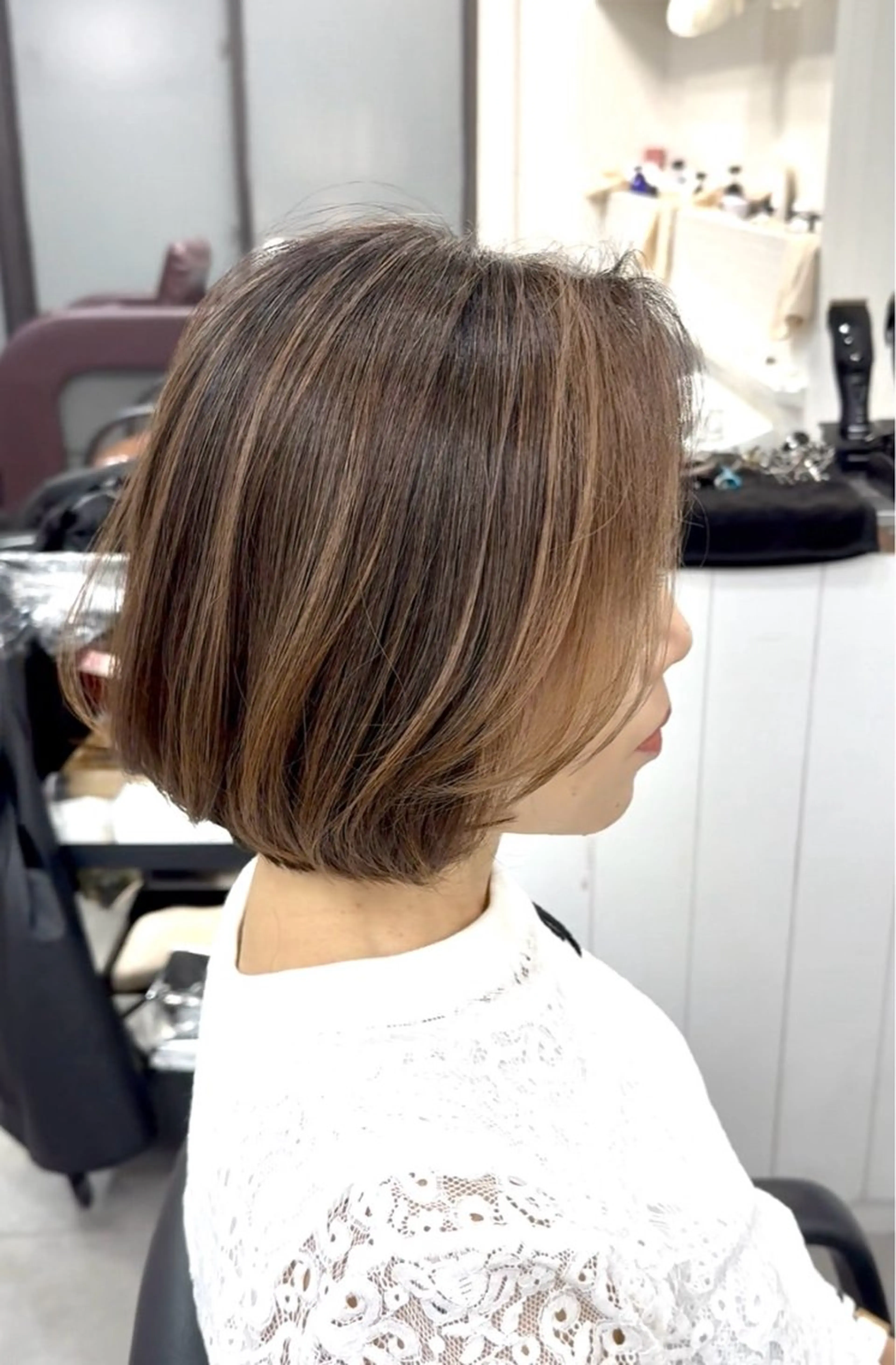 カラー CLUTCH 名古屋所属・住吉 望のヘアスタイル