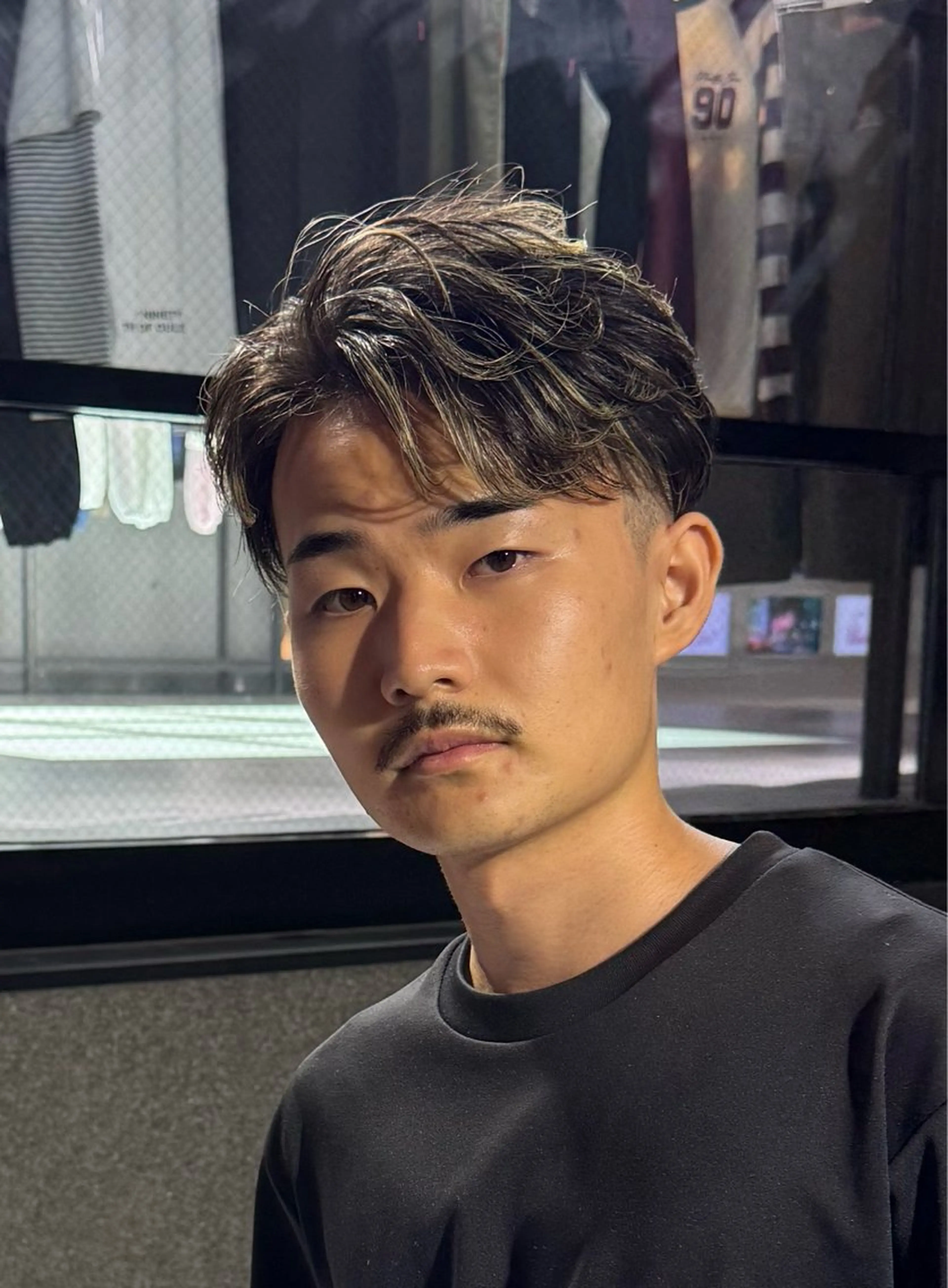 ショート パーマ メンズ カット トリートメント ヘッドスパ ヘアセット 👑マッシュの王👑 メンズカット/ゆうきのヘアスタイル