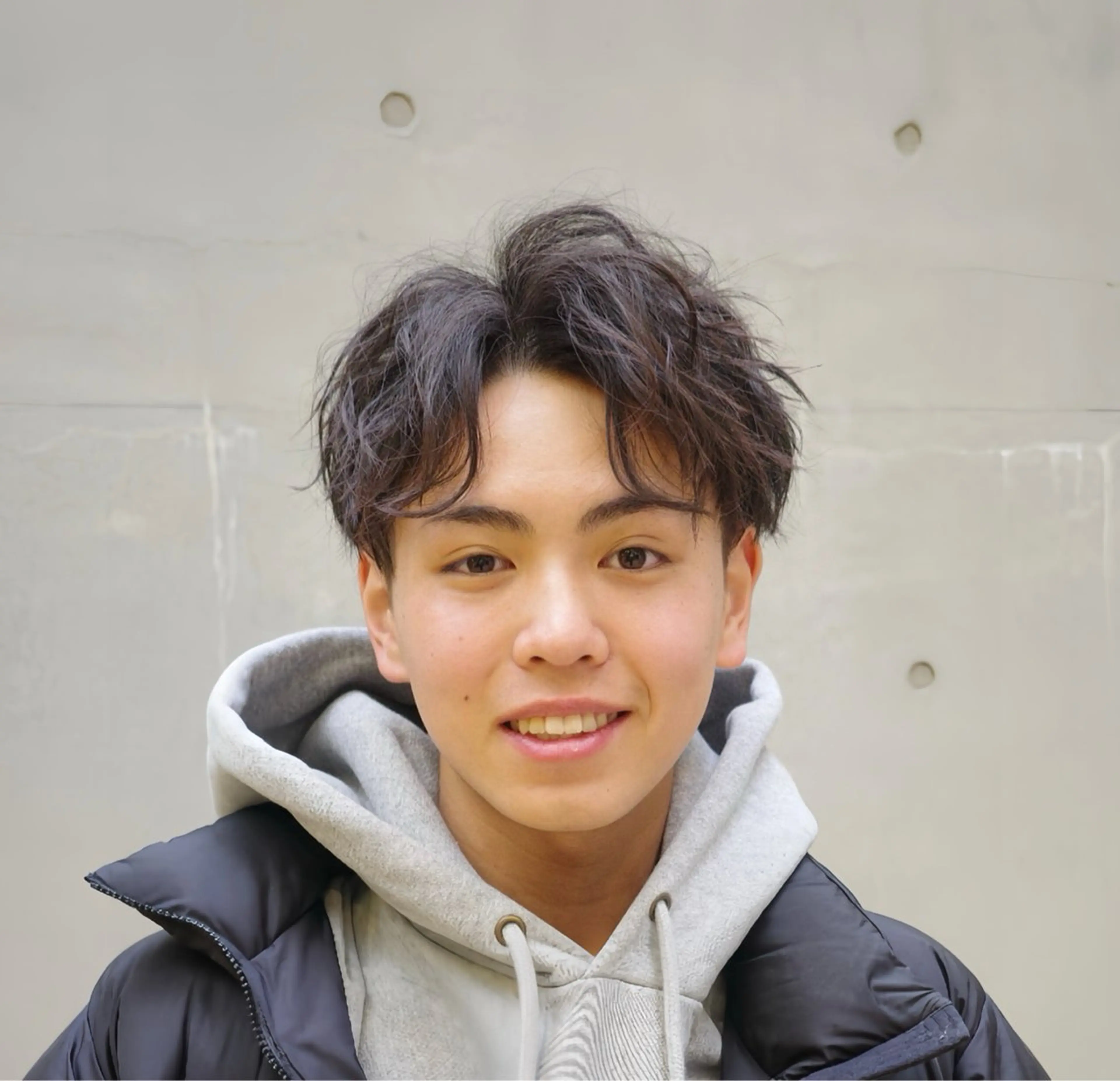 ショート パーマ メンズ メンズパーマ スパイラルパーマ カット assort tokyo所属・無料カットモデル募集 ✨鵜澤　佑気のヘアスタイル