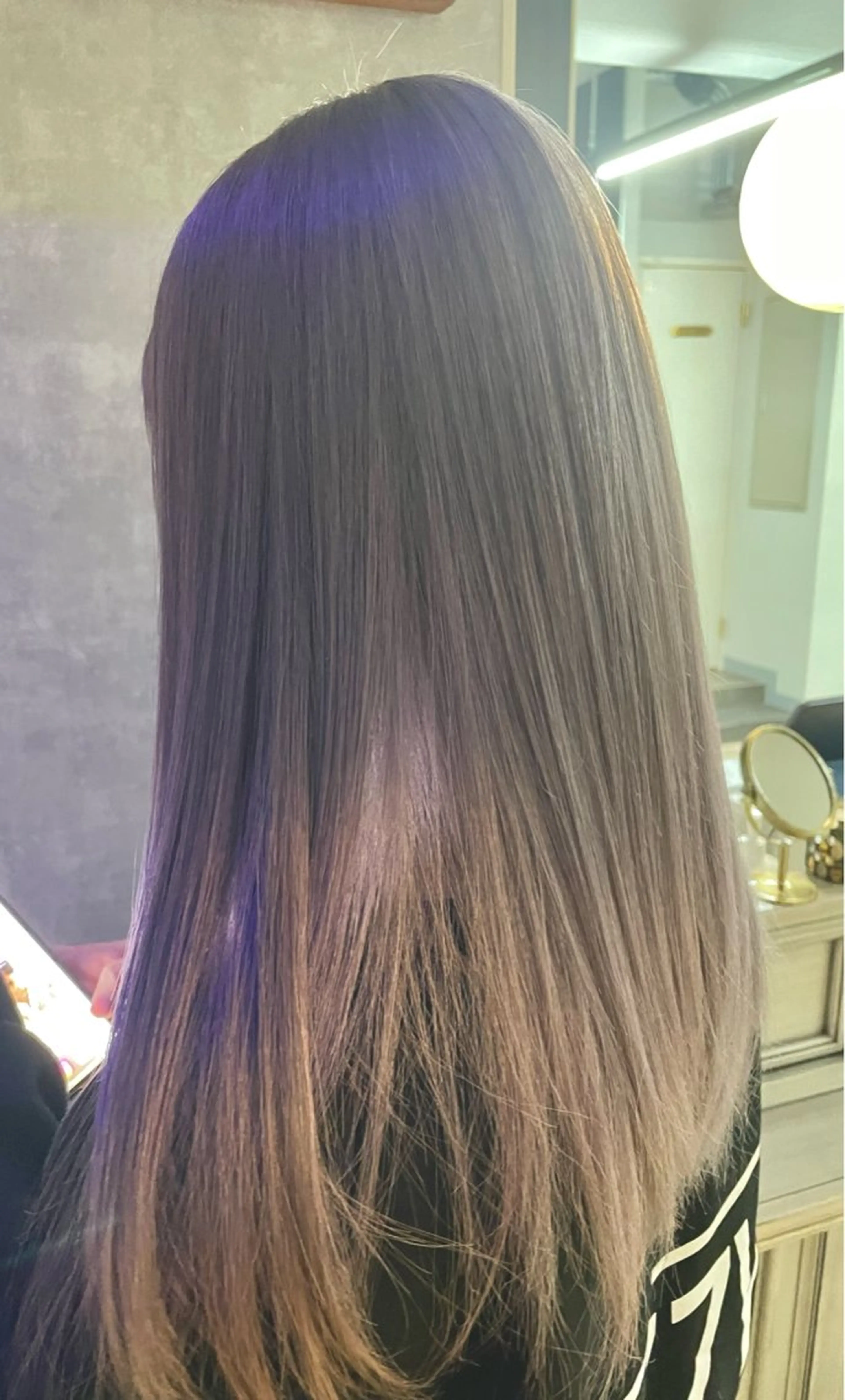 ロング カット ヘアカラー トリートメント Shutter RYOのヘアスタイル