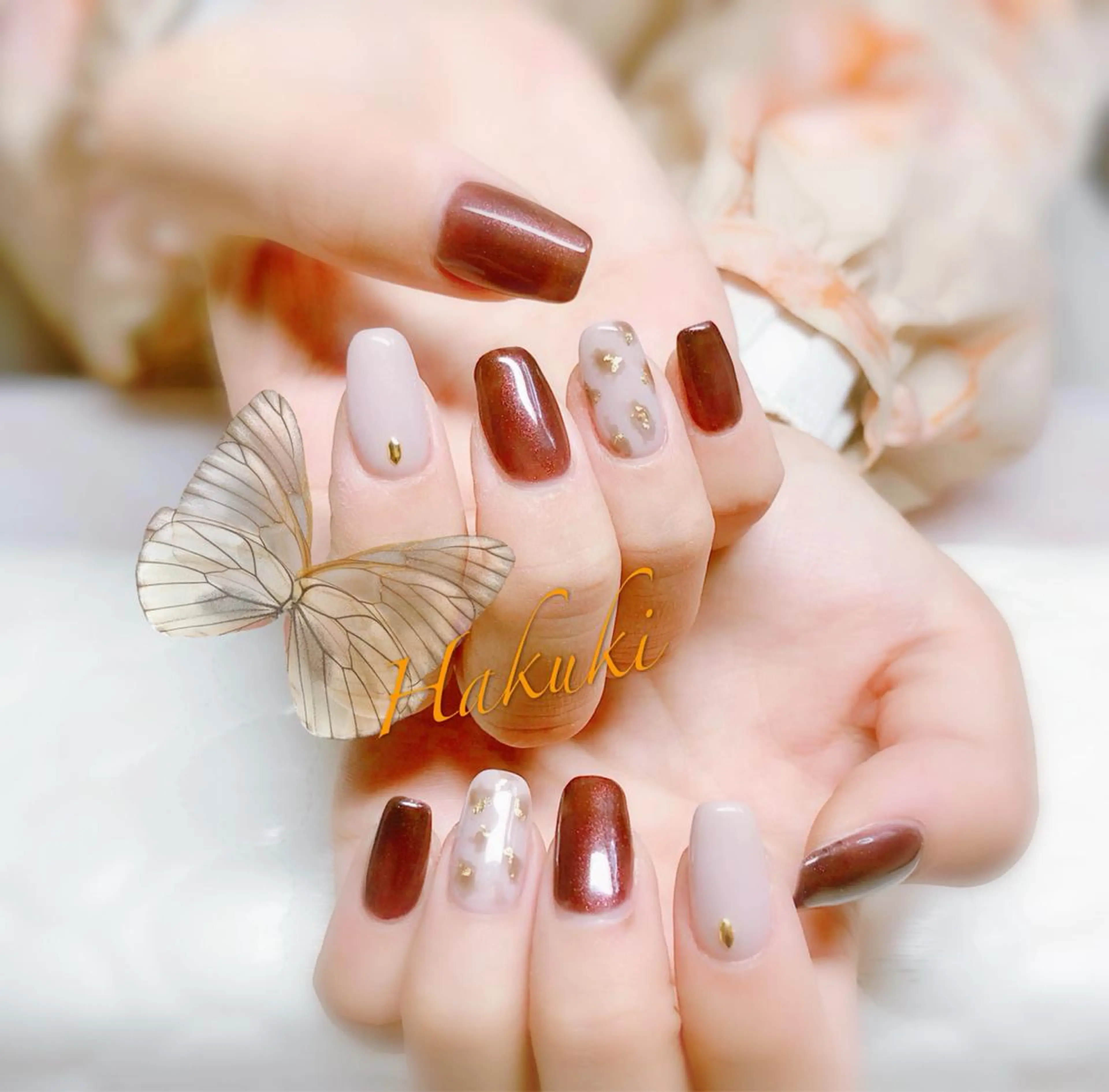 ネイル ハク キのネイルデザイン