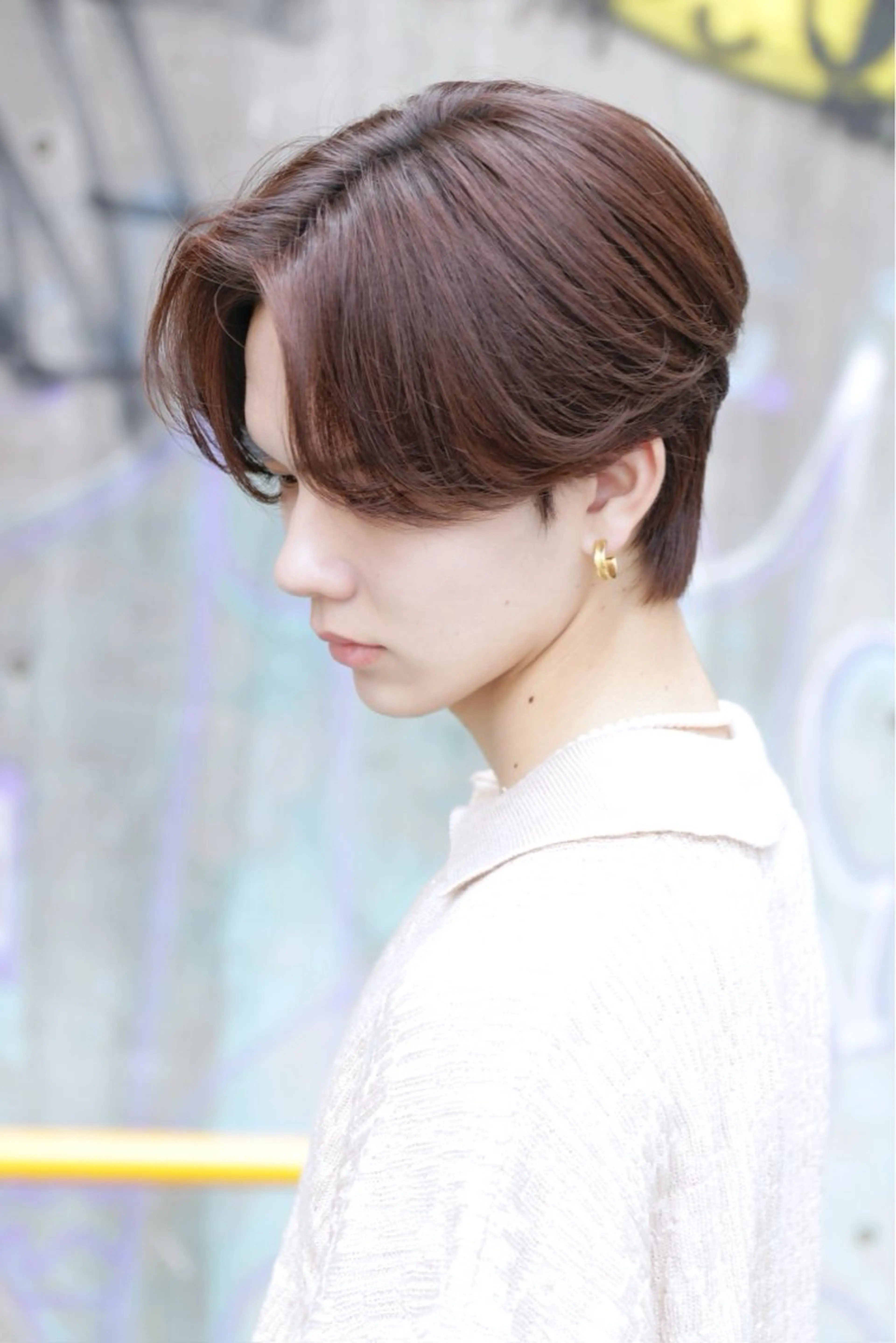 カラー ヘアカラー 吉田 隼翔/PERCUTのヘアスタイル