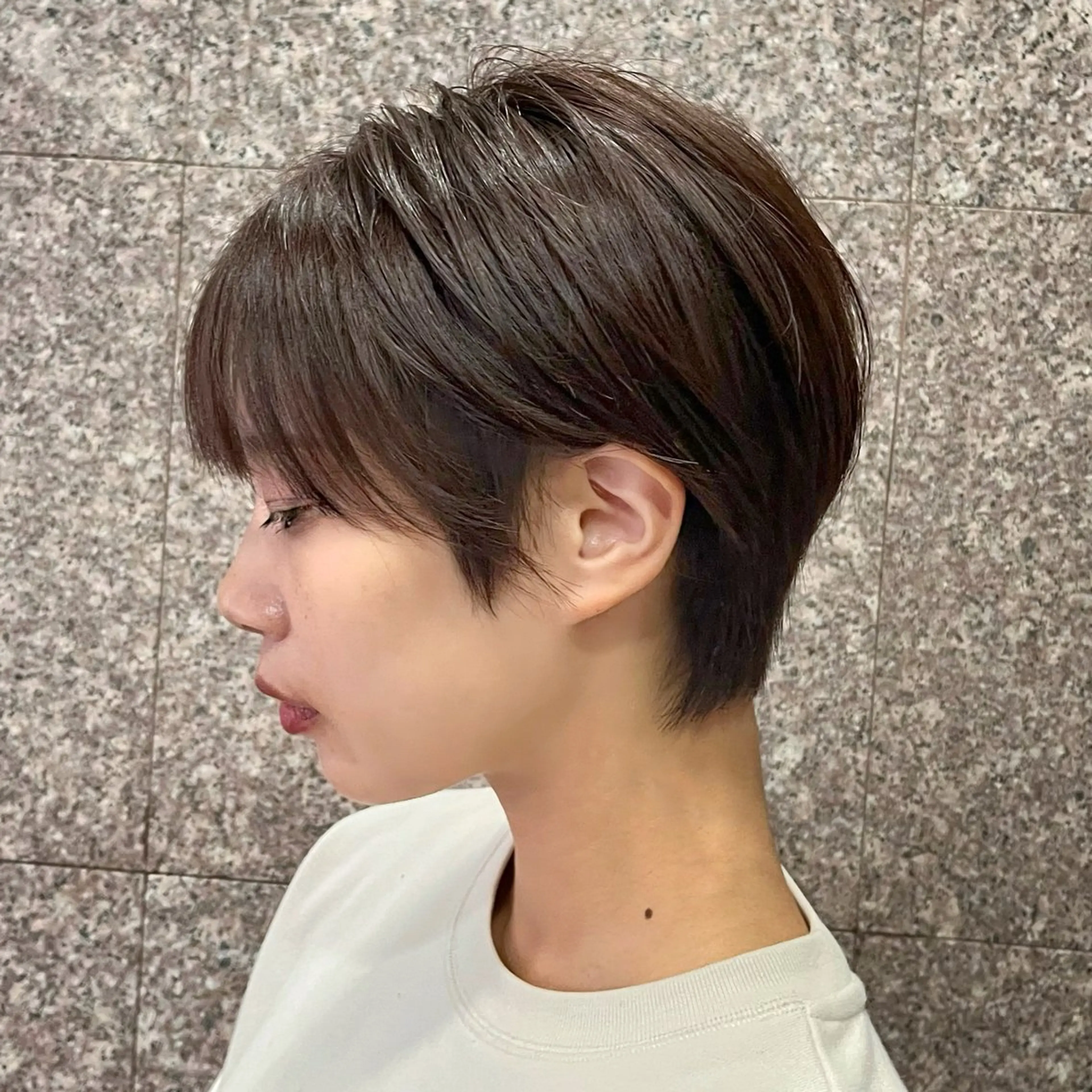 ショート くびれヘア ショートヘア 山本 幸矢のヘアスタイル