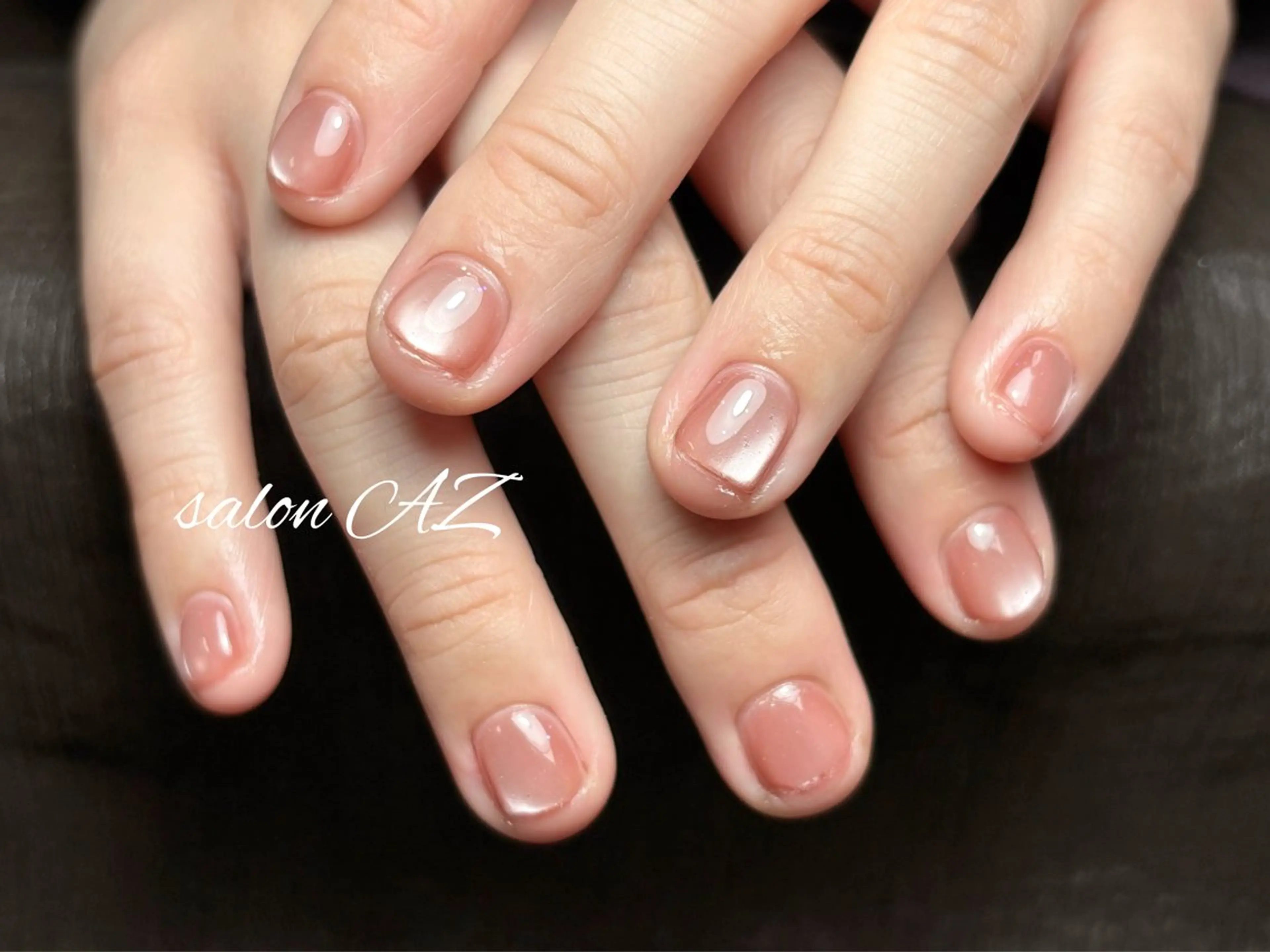 ネイル アートネイル 長さ出し フットネイル フレンチネイル ジェルネイル ハンドネイル salonAZ トップネイリストのネイルデザイン
