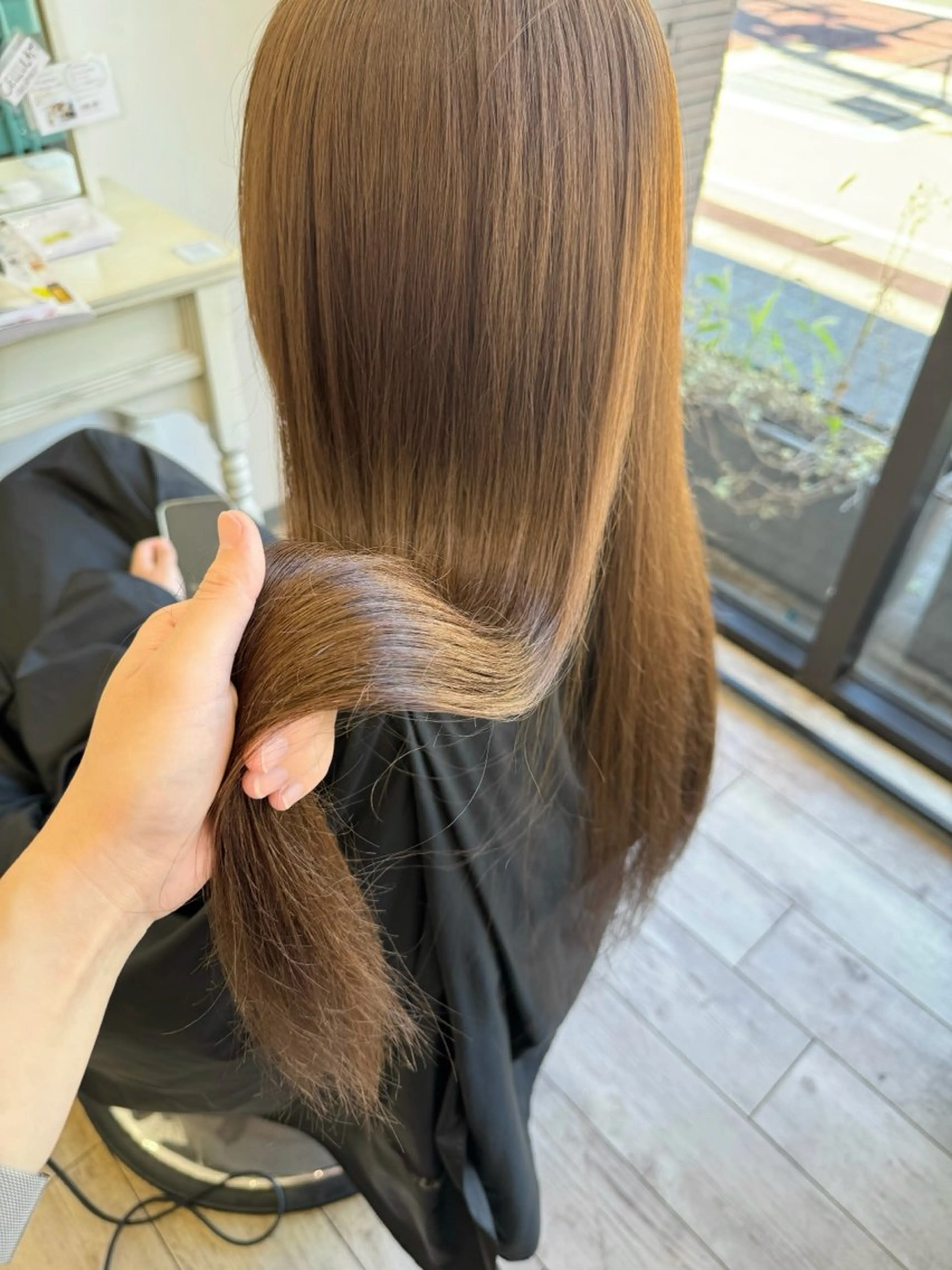 カラー ベージュカラー ブリーチ 透明感カラー ダブルカラー ヘーゼル ヘアカラー ハイトーン★GIFT /nozomiのヘアスタイル