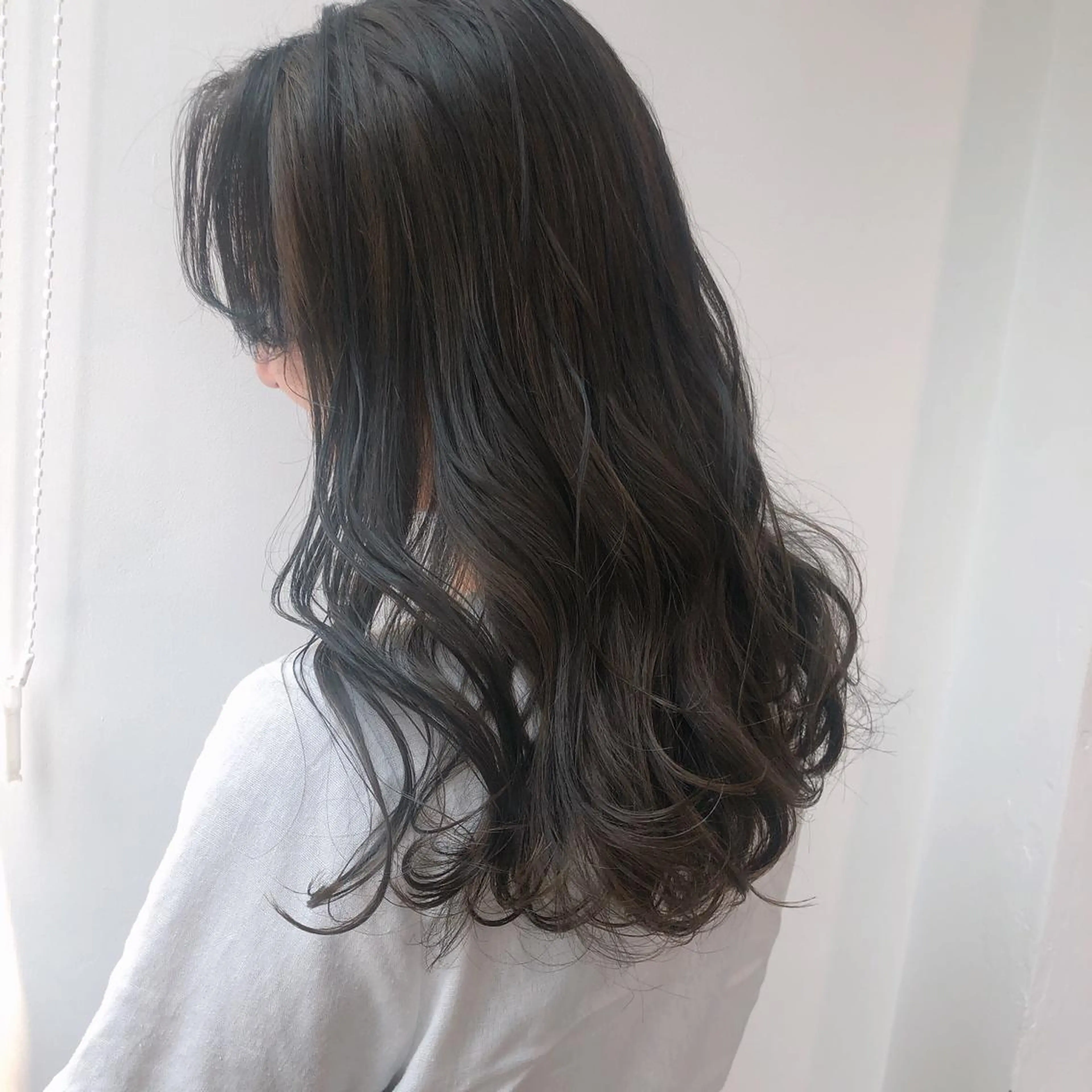 セミロング カラー ヘアカラー トリートメント ヘアセット ❤️sai❤️ official❤️のヘアスタイル