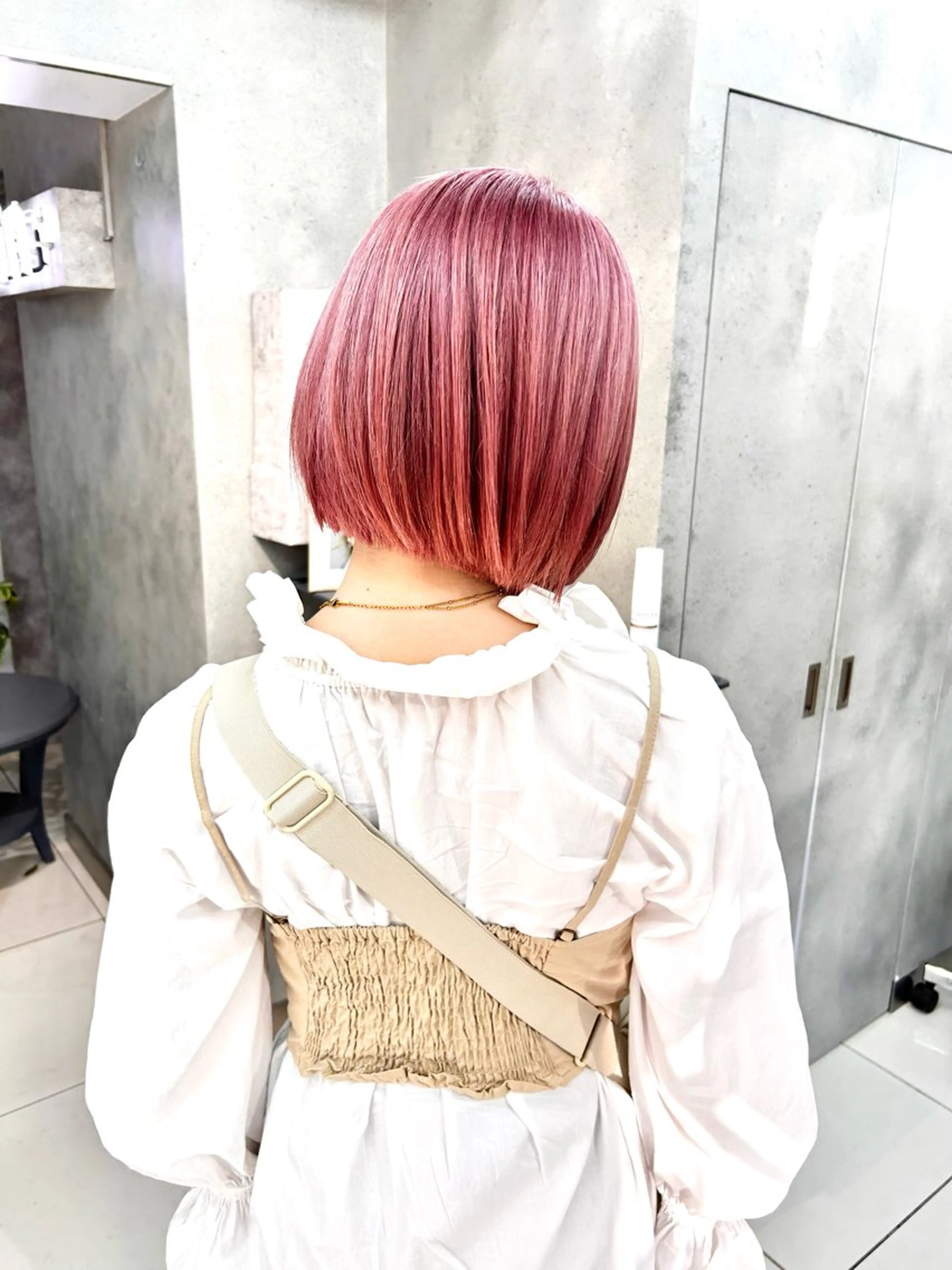 ショート カラー adatto錦糸町店所属・艶髪/ショート/ ボブ/なつきのヘアスタイル