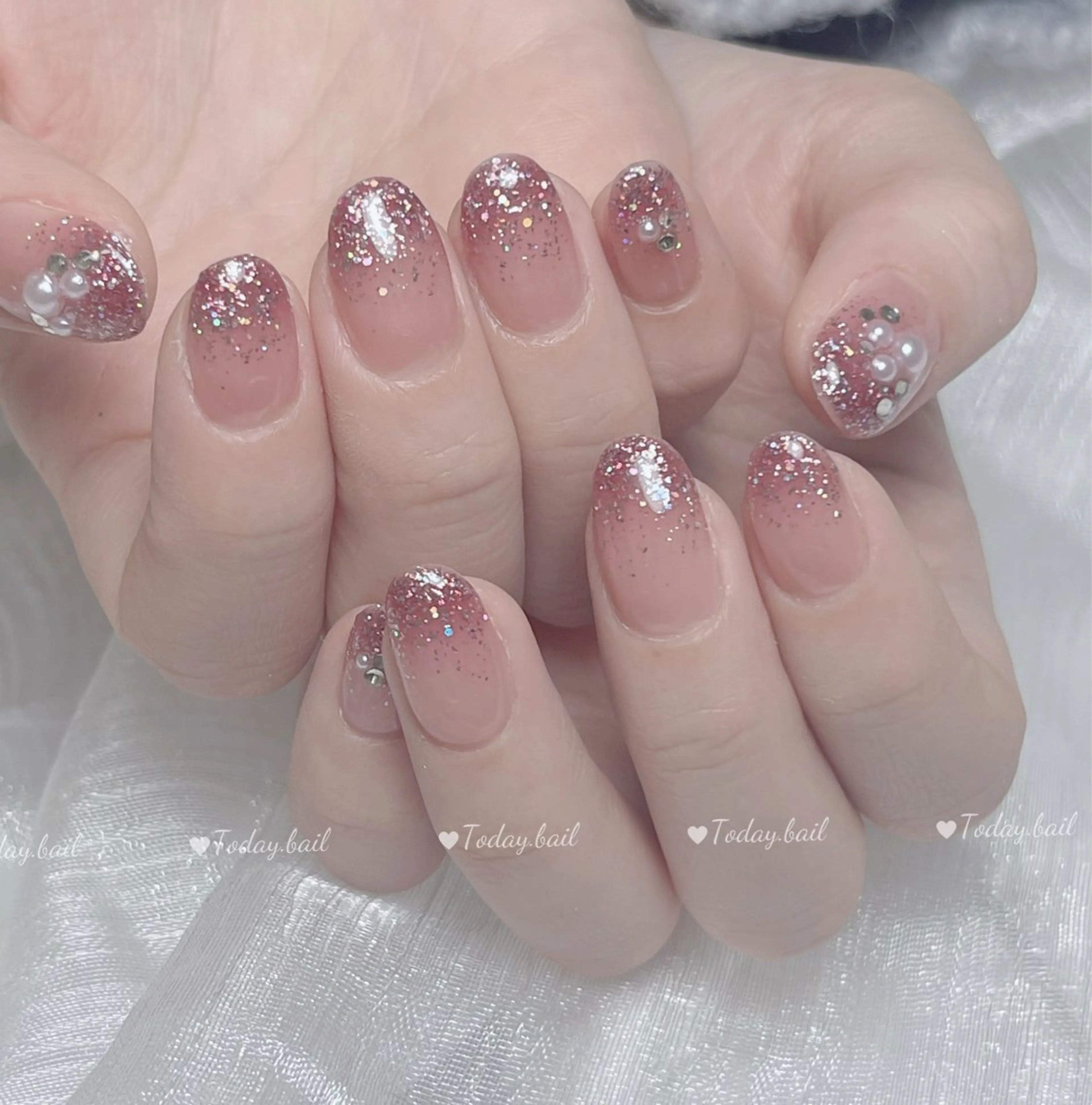 ネイル ハンドネイル 🎀Today nail💅のネイルデザイン