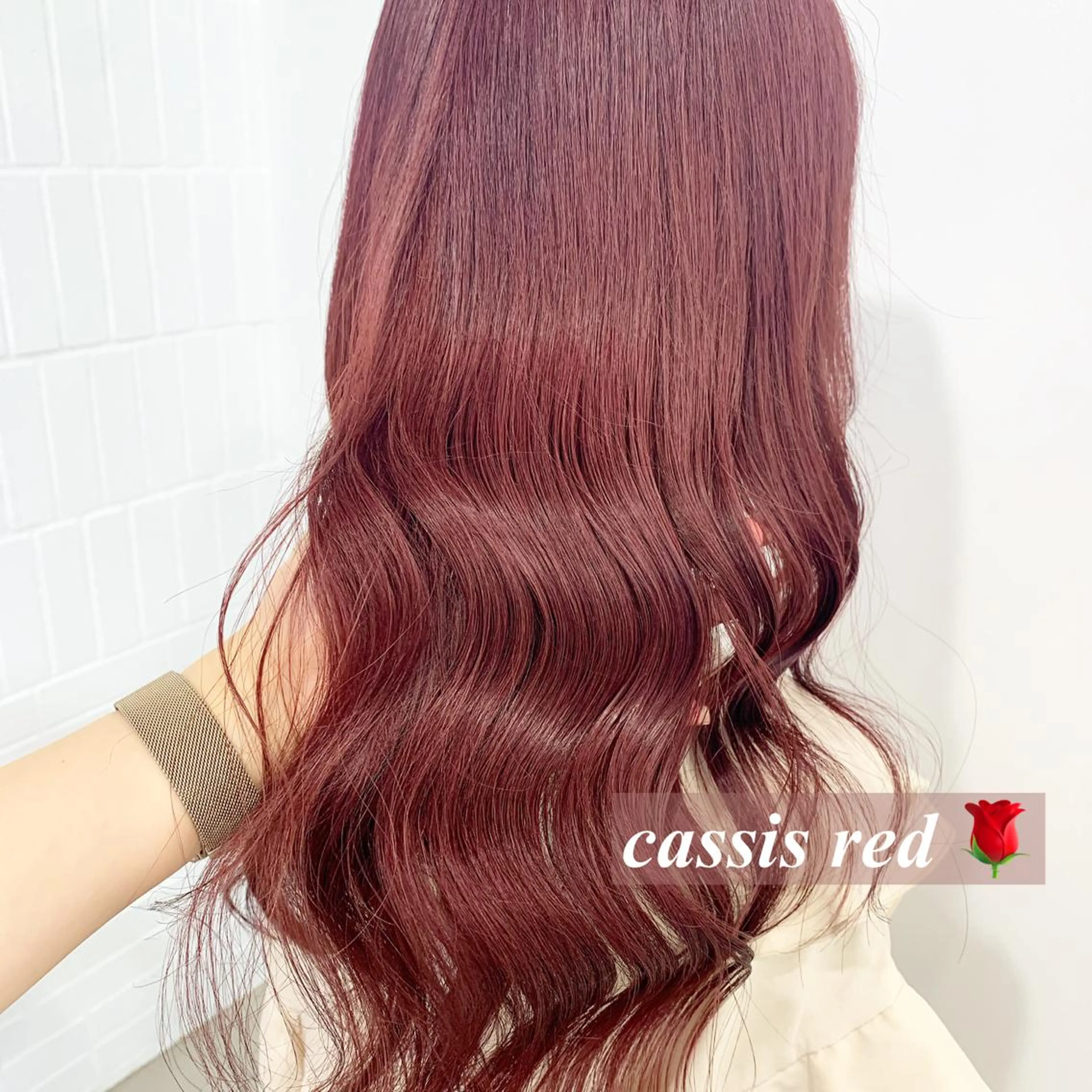 ロング カラー ヘアアレンジ ヘアカラー トリートメント レイヤー×グレージュ /ピンク🩷mioのヘアスタイル