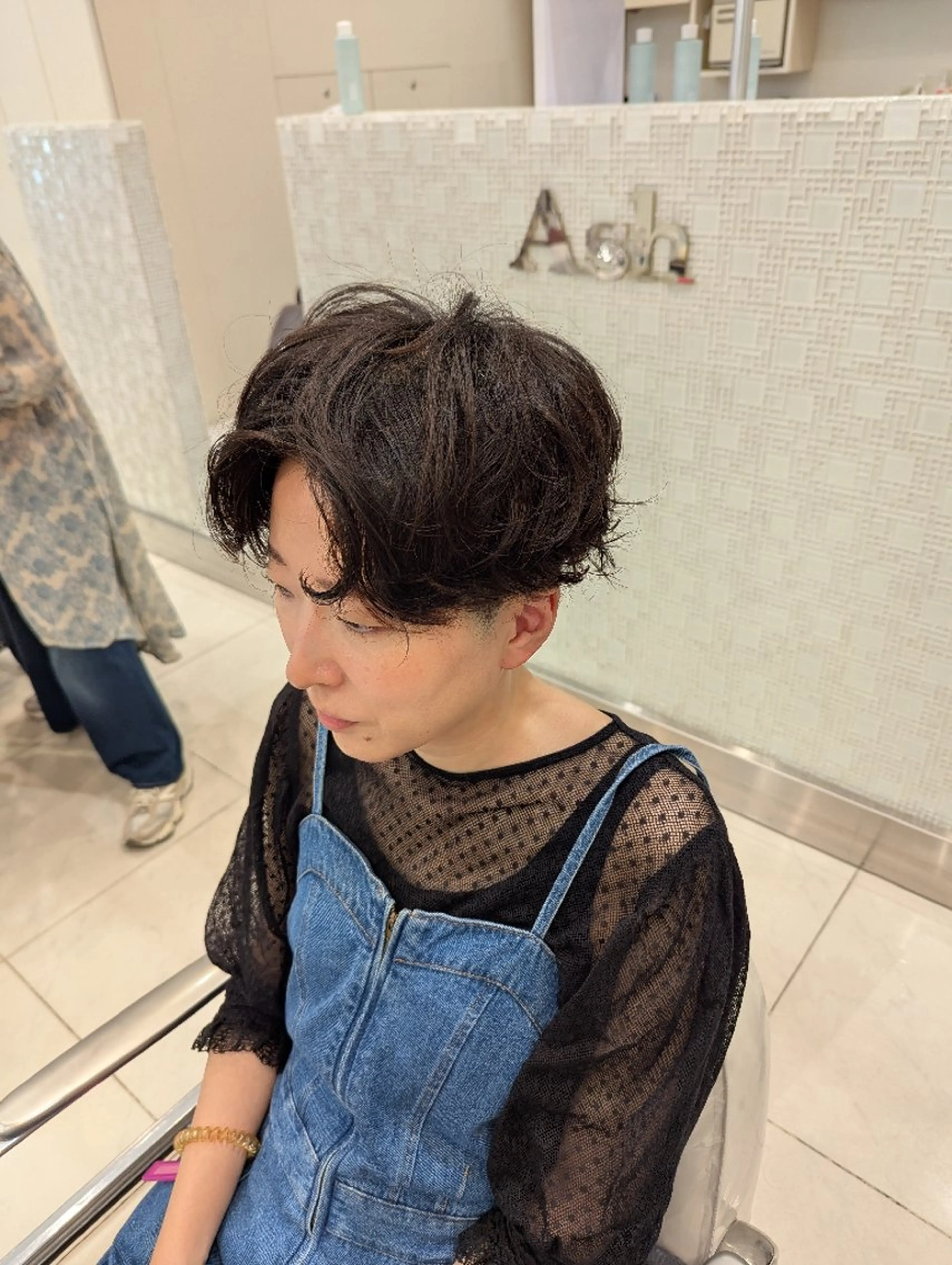 ショート パーマ 骨格補正パーマ☆ 上村保幸のヘアスタイル
