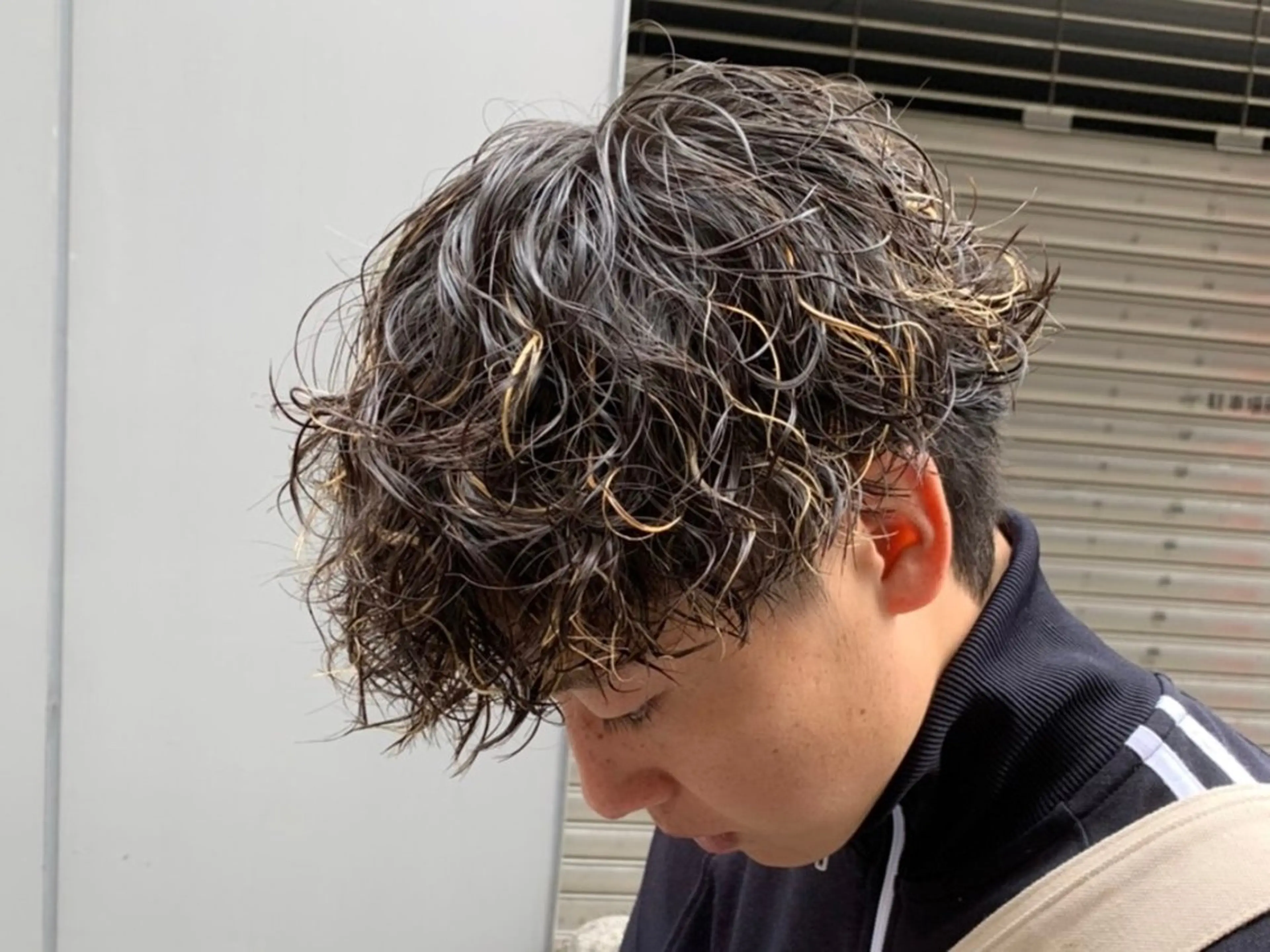 パーマ メンズ カット パーマ カルテット高円寺所属・似合わせの達人🌈 SYU🫧のヘアスタイル