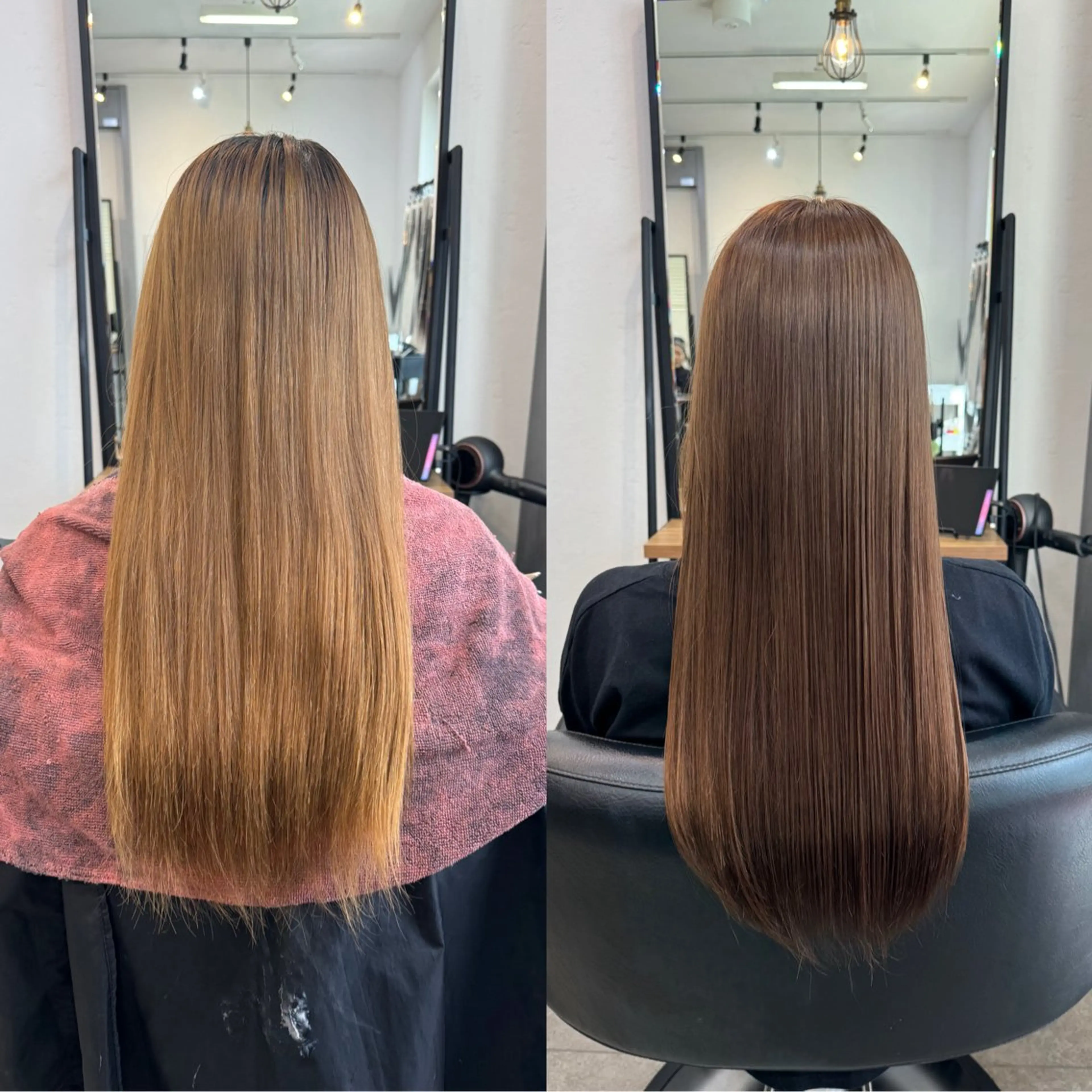 ロング カラー 髙橋 李里亜のヘアスタイル