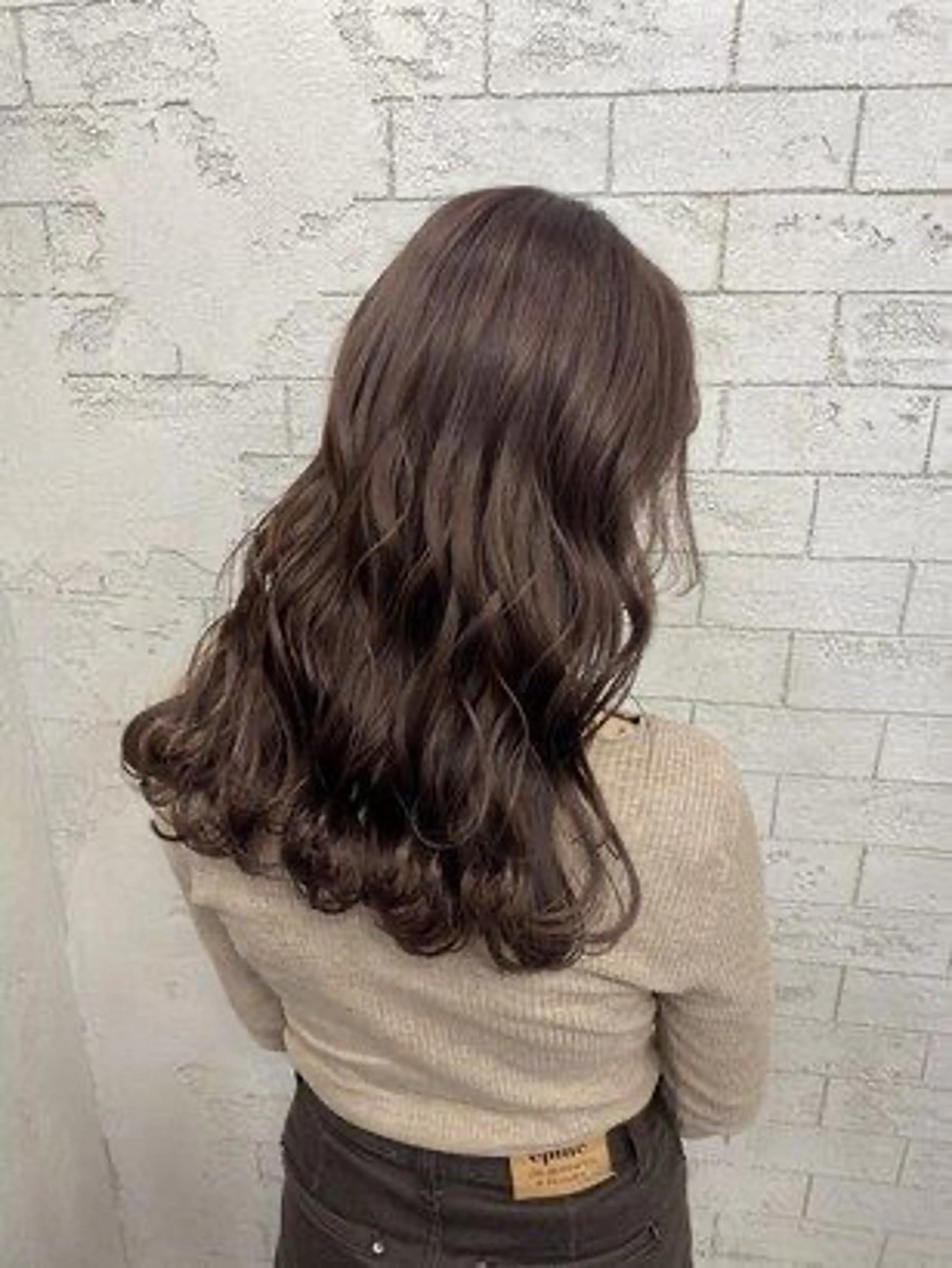 ロング カラー PEAR＋L所属・似合わせカラー たなかちなみ🦤♡のヘアスタイル