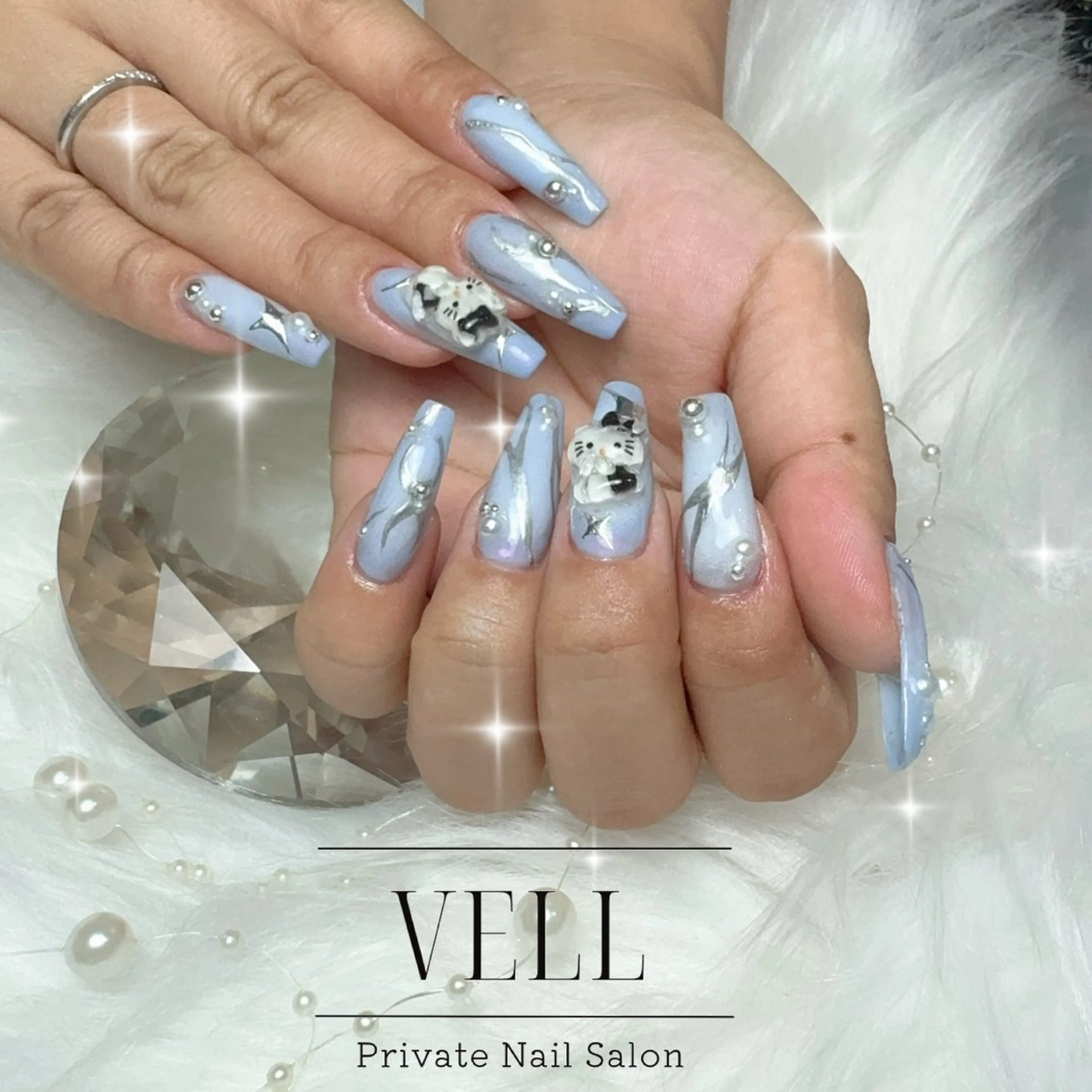 ネイル ハンドネイル ﾈｲﾙｻﾛﾝ Vellのネイルデザイン