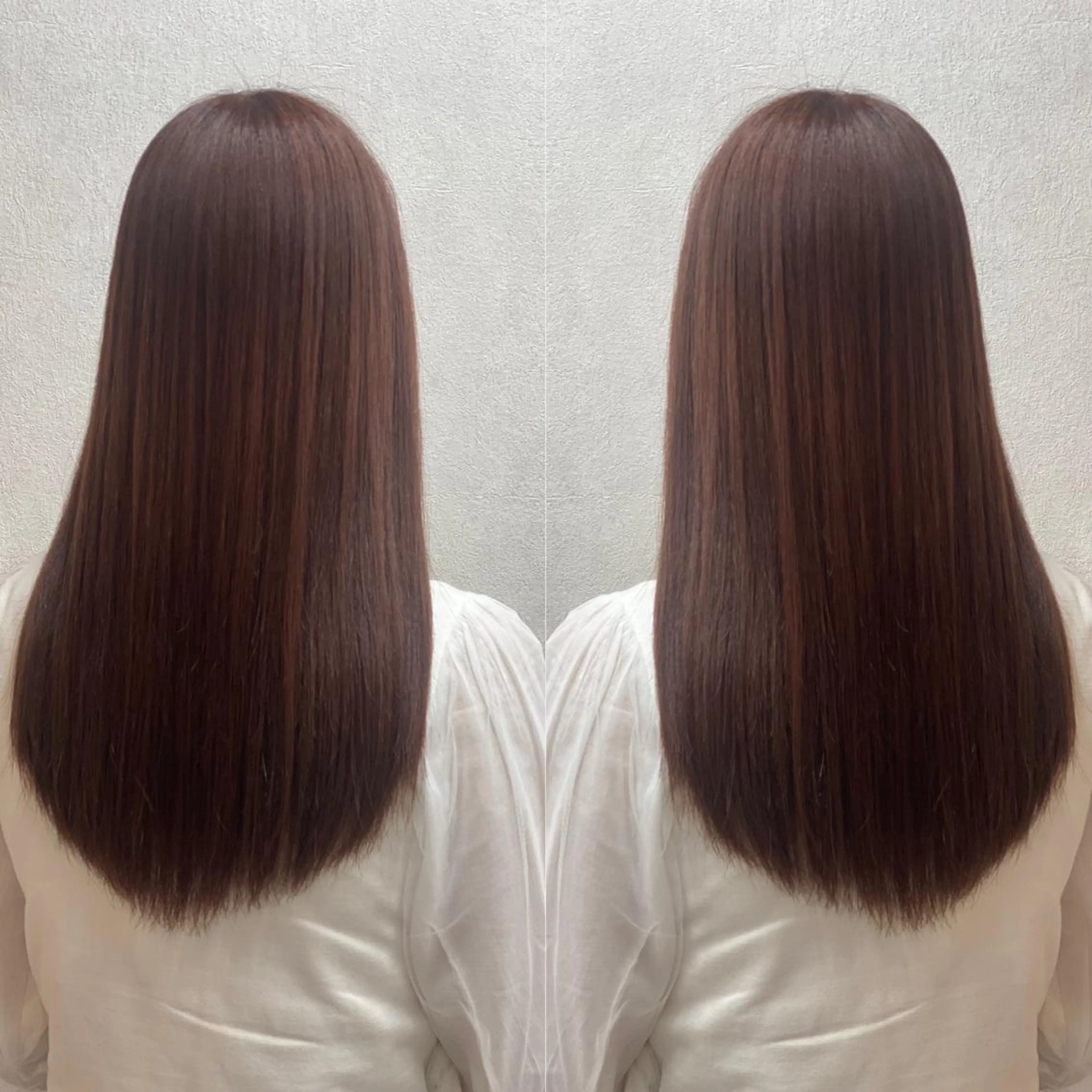 ロング カラー カット ヘアカラー トリートメント tocca 💜石田愛結💜のヘアスタイル