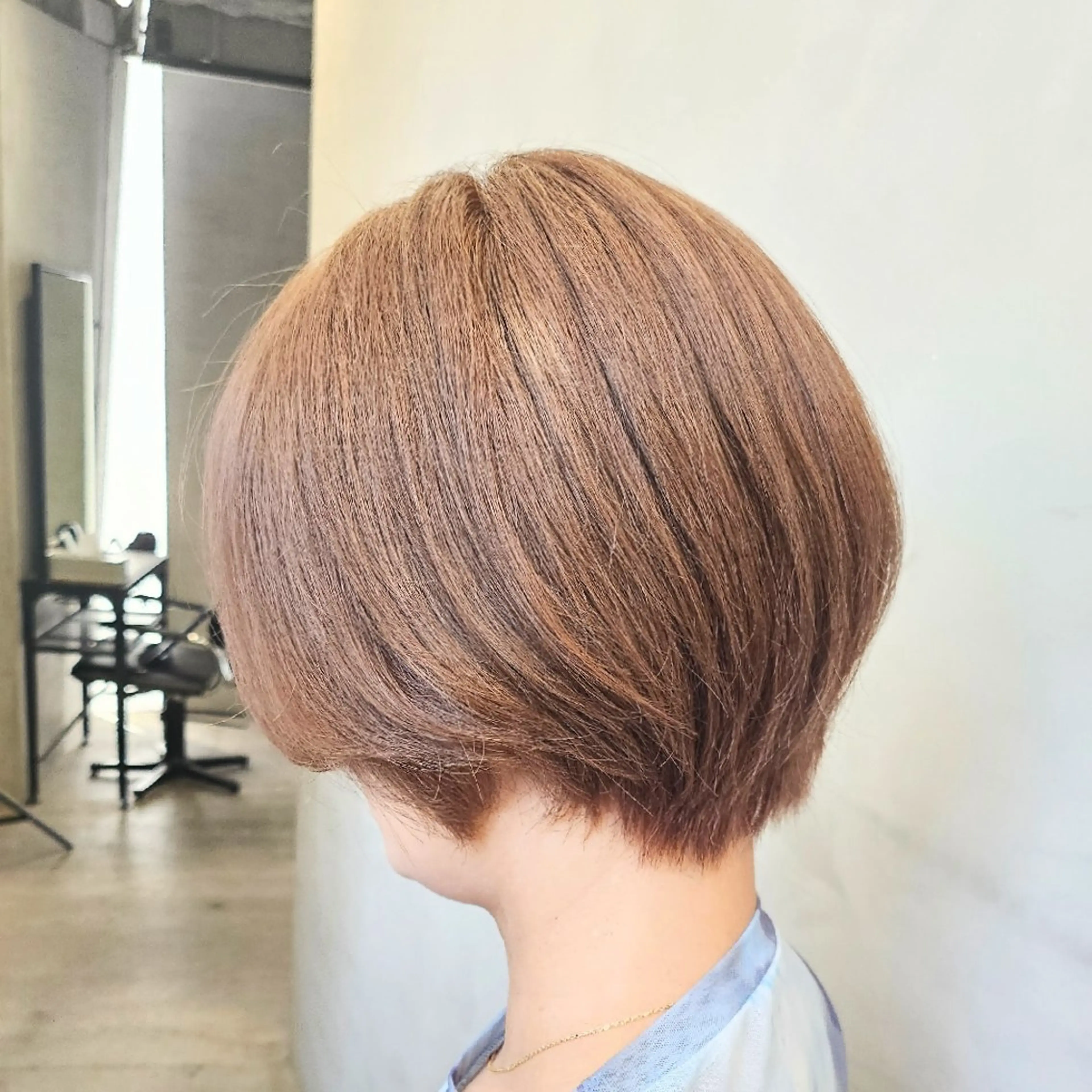 ショート カラー メンズ カット ヘアカラー トリートメント ☀️ボブスタイル特化 大山あさひ☀️のヘアスタイル