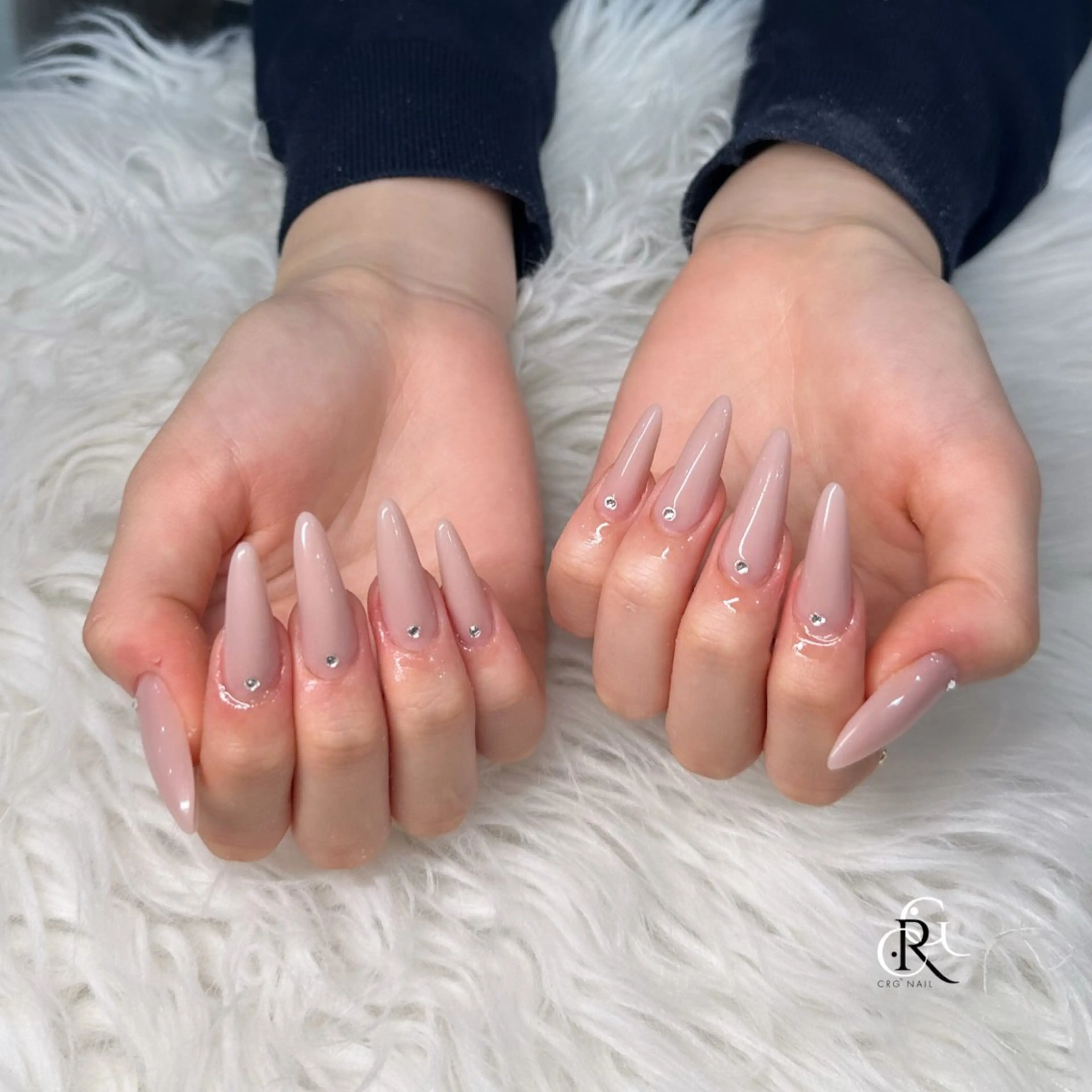ネイル ハンドネイル 美フォルム✨ CRG　RURIのネイルデザイン