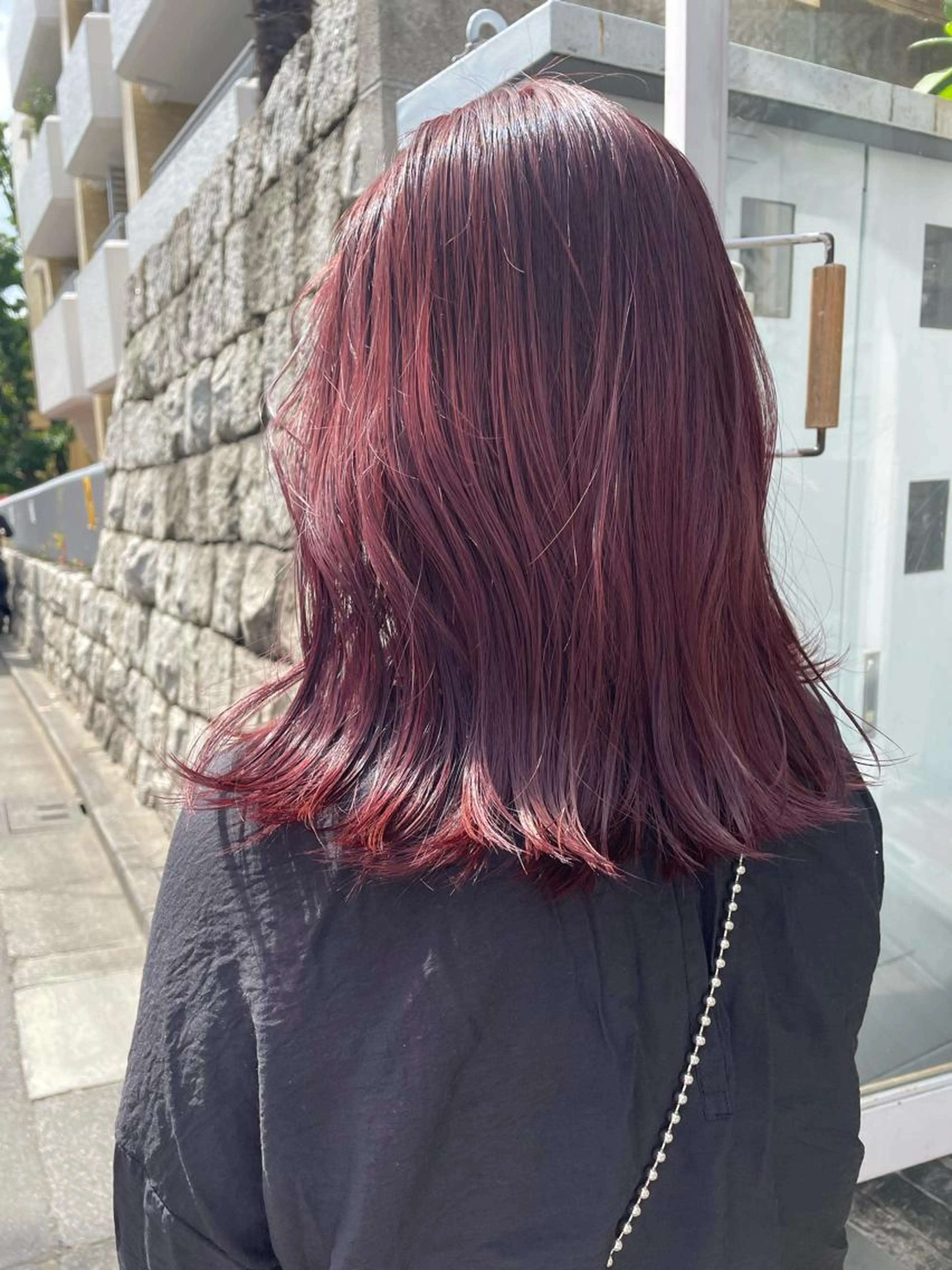【暖色カラー限定クーポン】🍒暖色カラー＋前髪カット＋3stepトリートメント🍒の写真