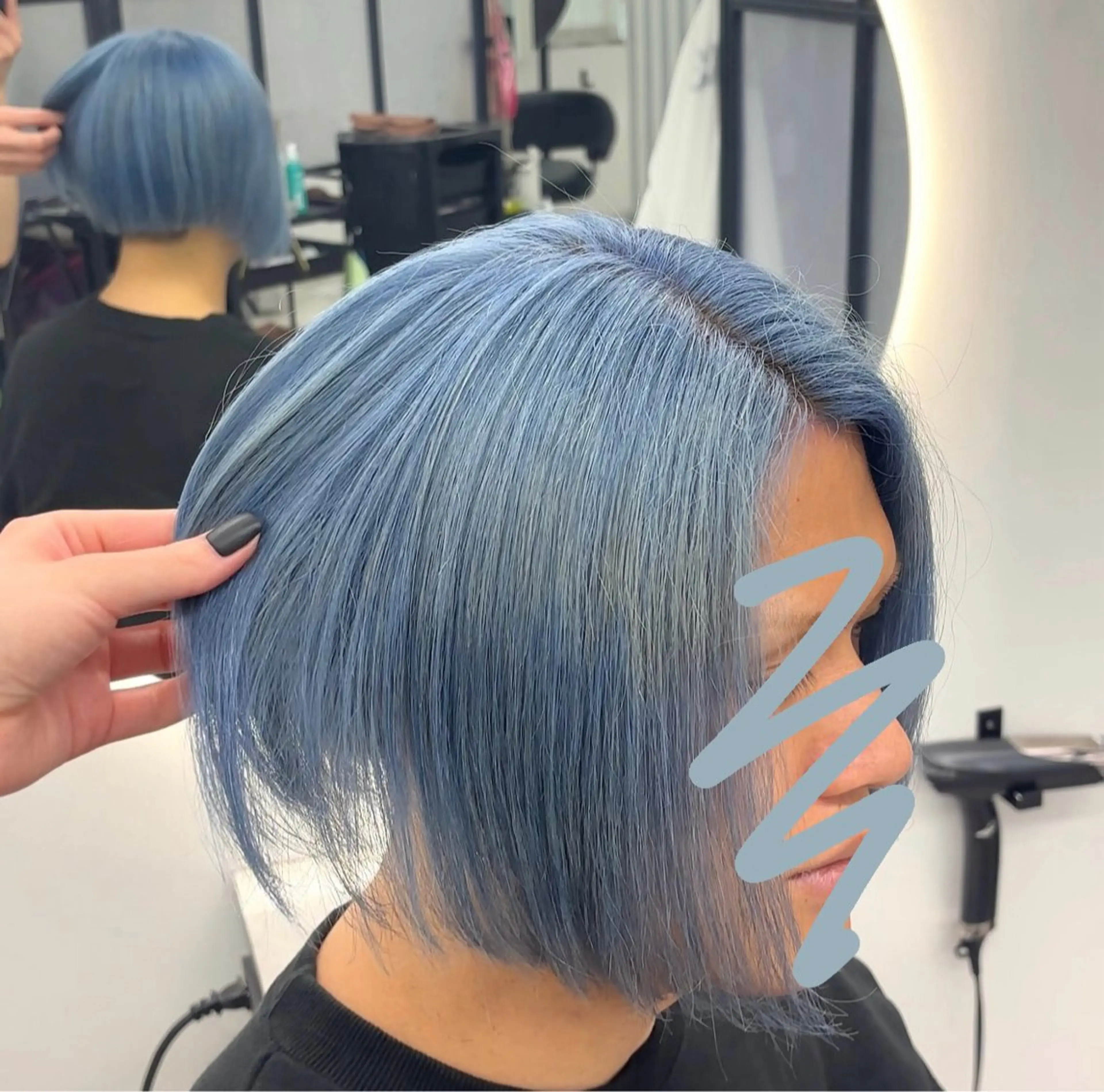 カラー メンズ ヘアカラー Ren. 🦋デザインカラーのヘアスタイル