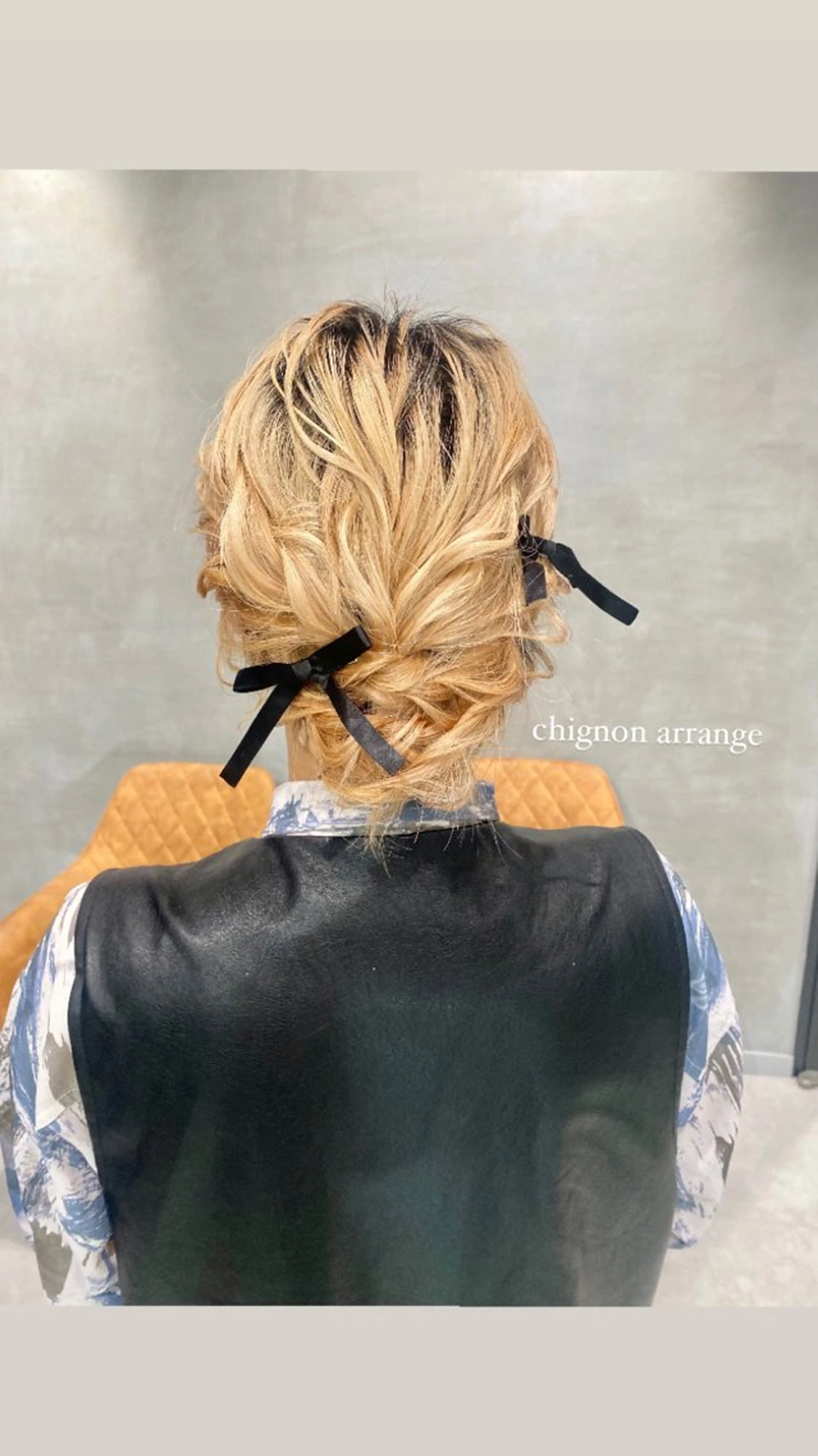 ヘアアレンジ ヘアセット 透けるベージュ/ 艶カラー♡のヘアスタイル