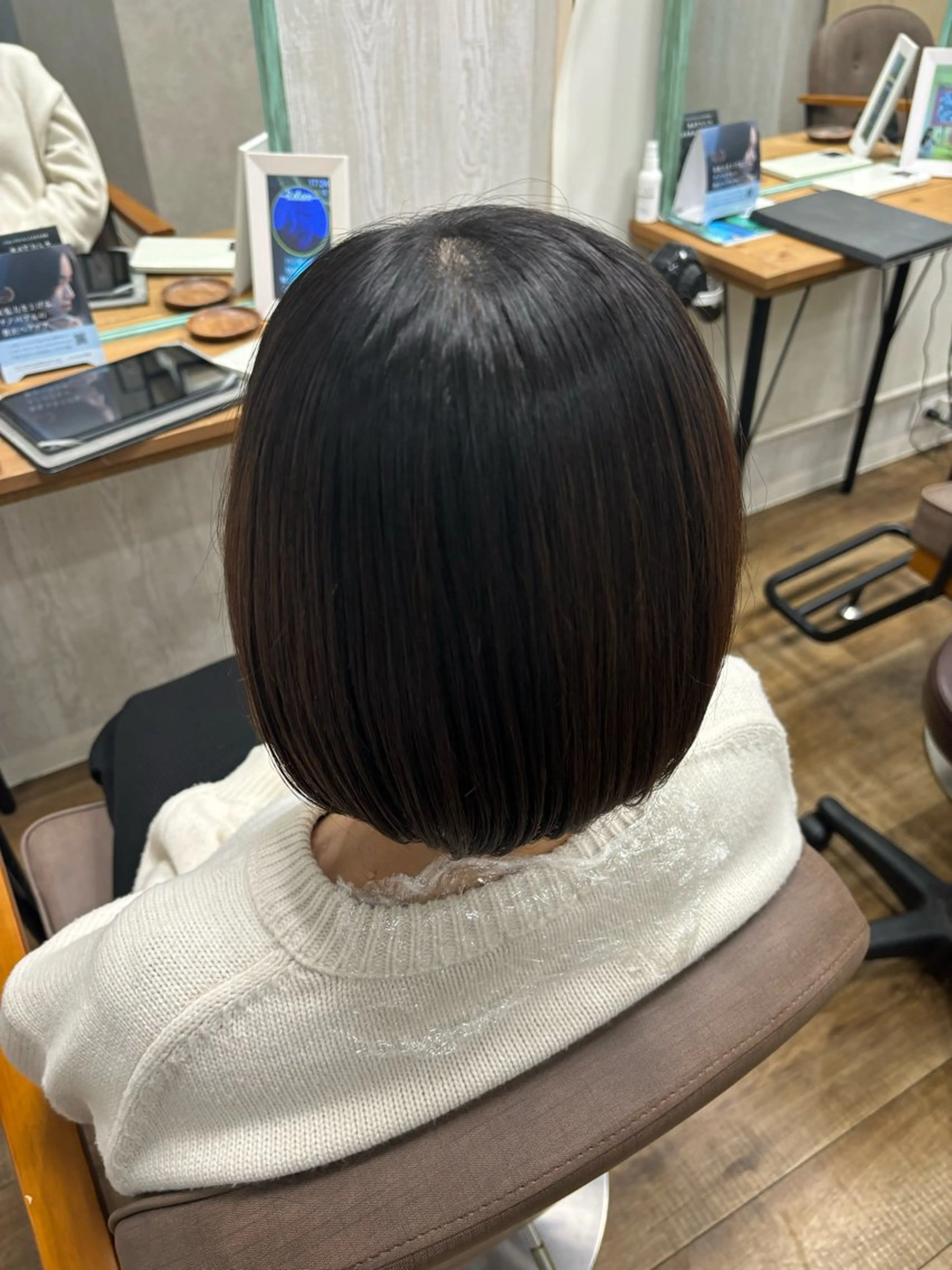 ショート パーマ 縮毛矯正 竹内 滉太のヘアスタイル