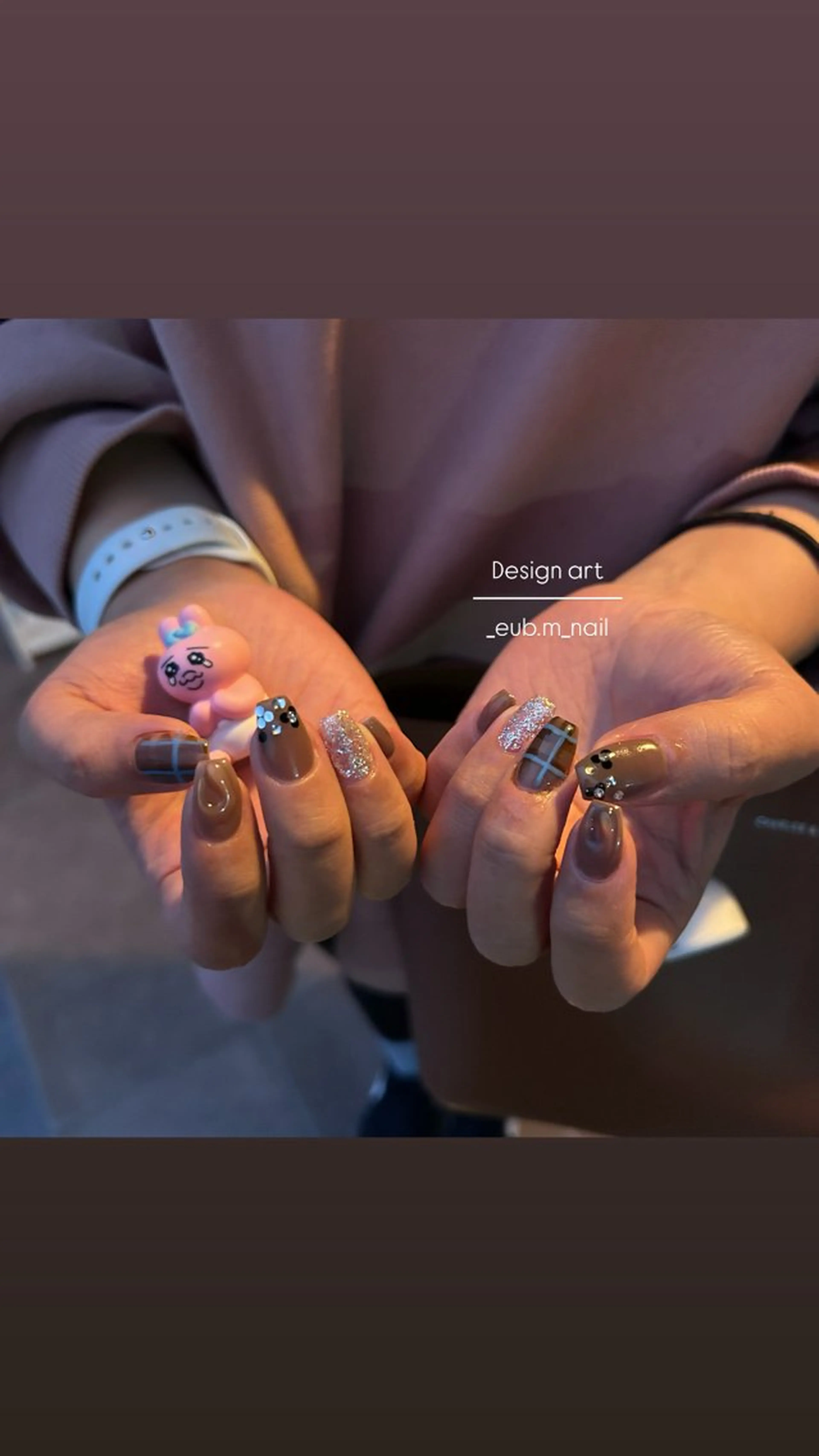 ネイル ハンドネイル 深夜ネイルサロン eub.m_nailのネイルデザイン