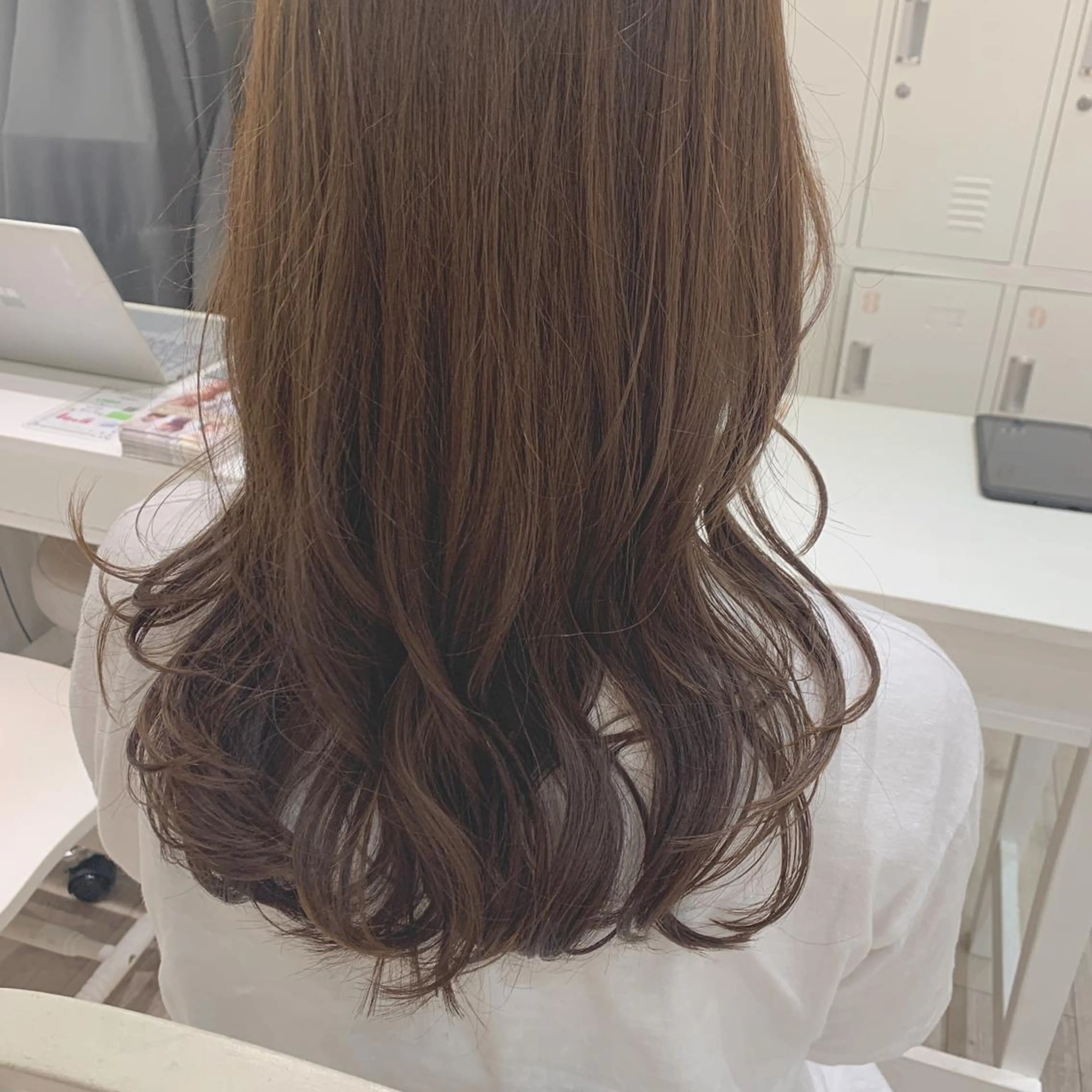 セミロング カット ヘッドスパ HARUKA韓国ヘア /Luana梅田のヘアスタイル