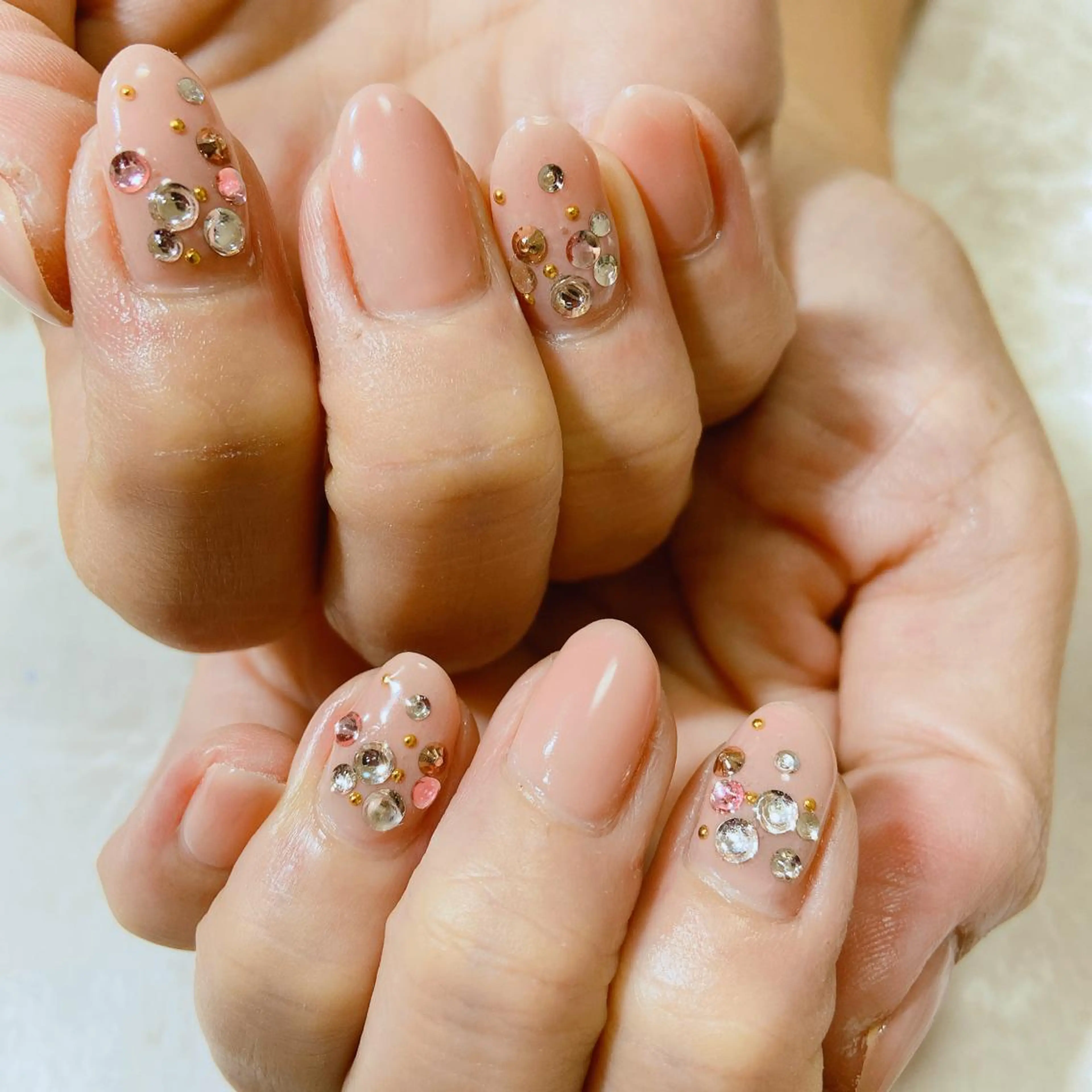 ネイル キラキラネイル Lokahi NAILのネイルデザイン