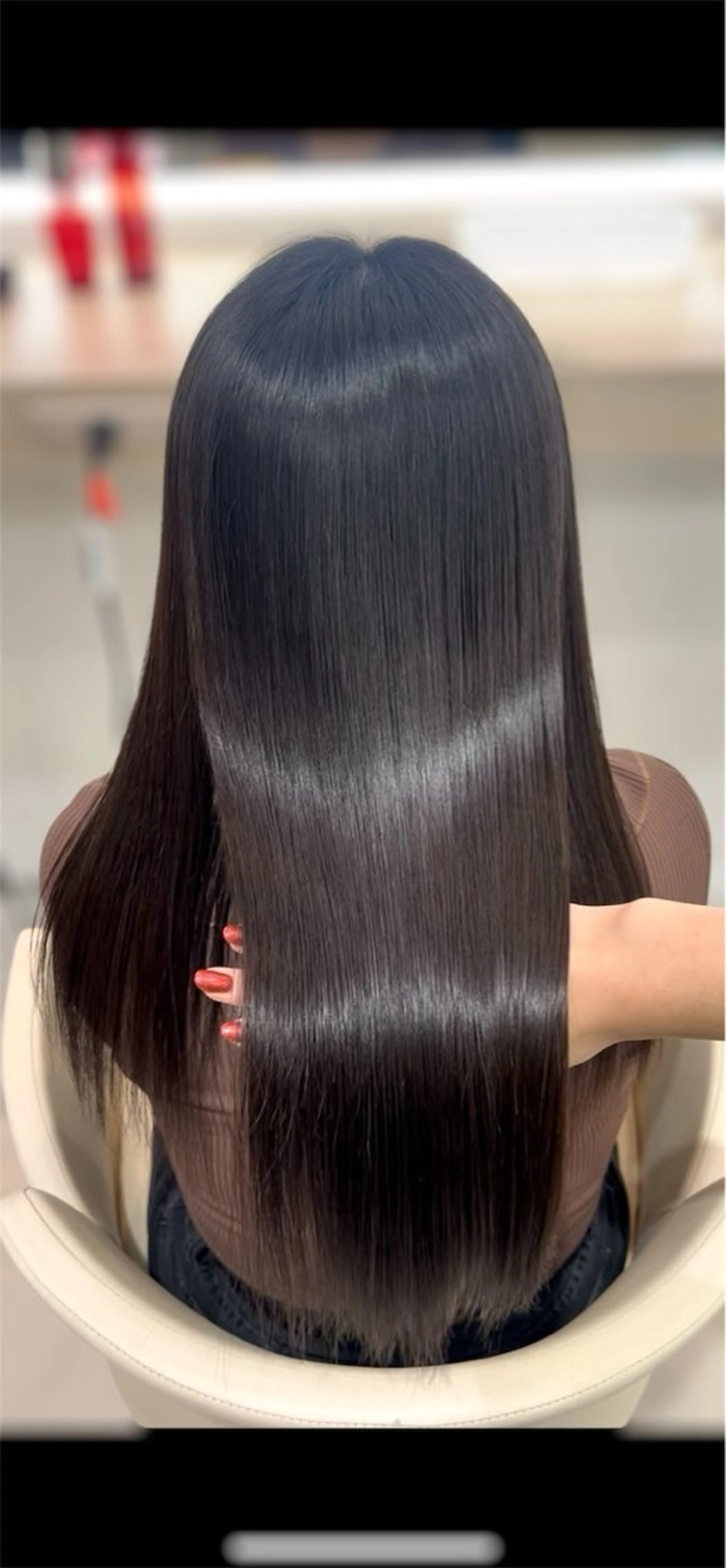 ロング カラー パーマ ヘアカラー 🧸ベージュ カラー🧸ゆいなのヘアスタイル