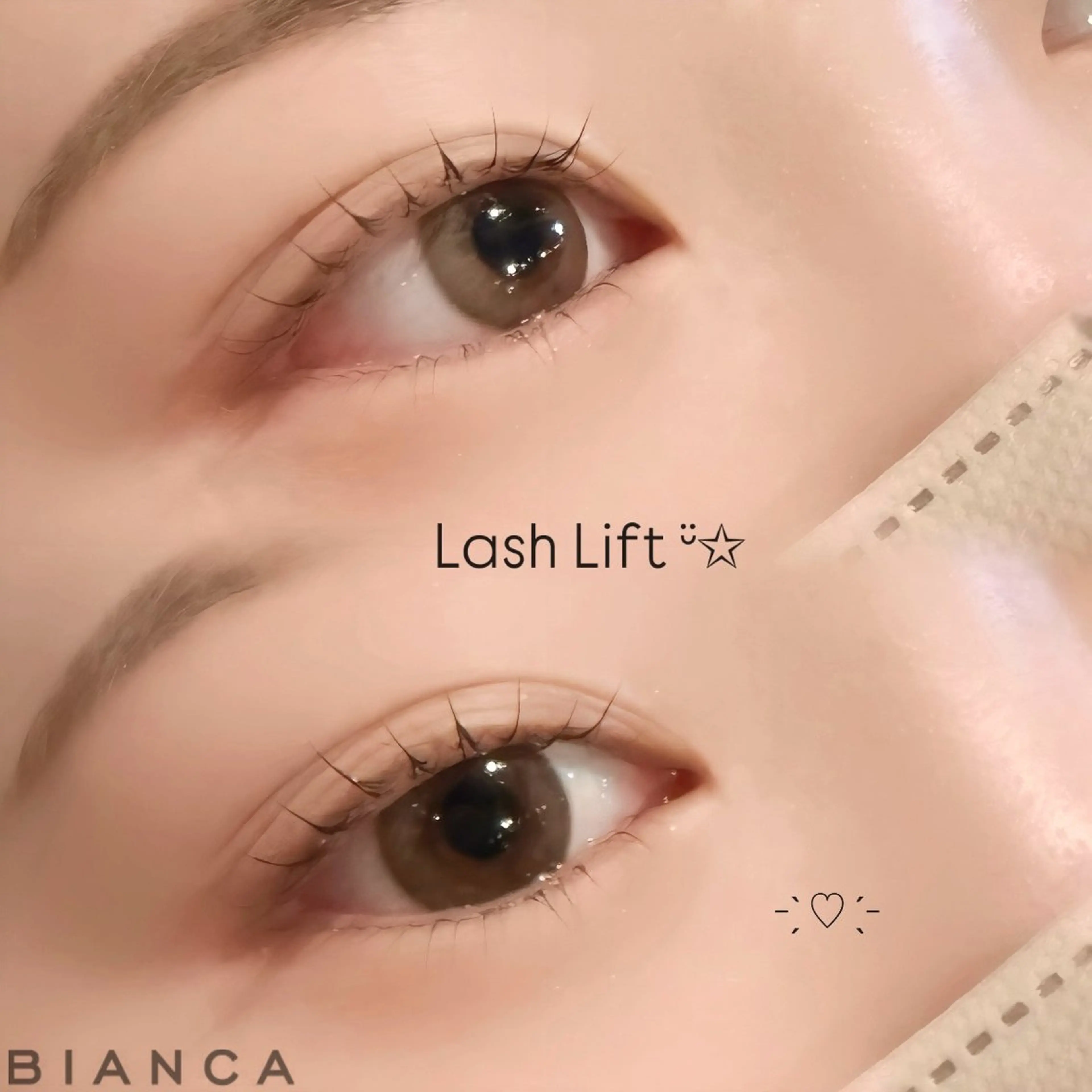 マツエク・マツパ マツパ Bianca 関内 TAKATA ¨̮✩のマツエク・マツパデザイン