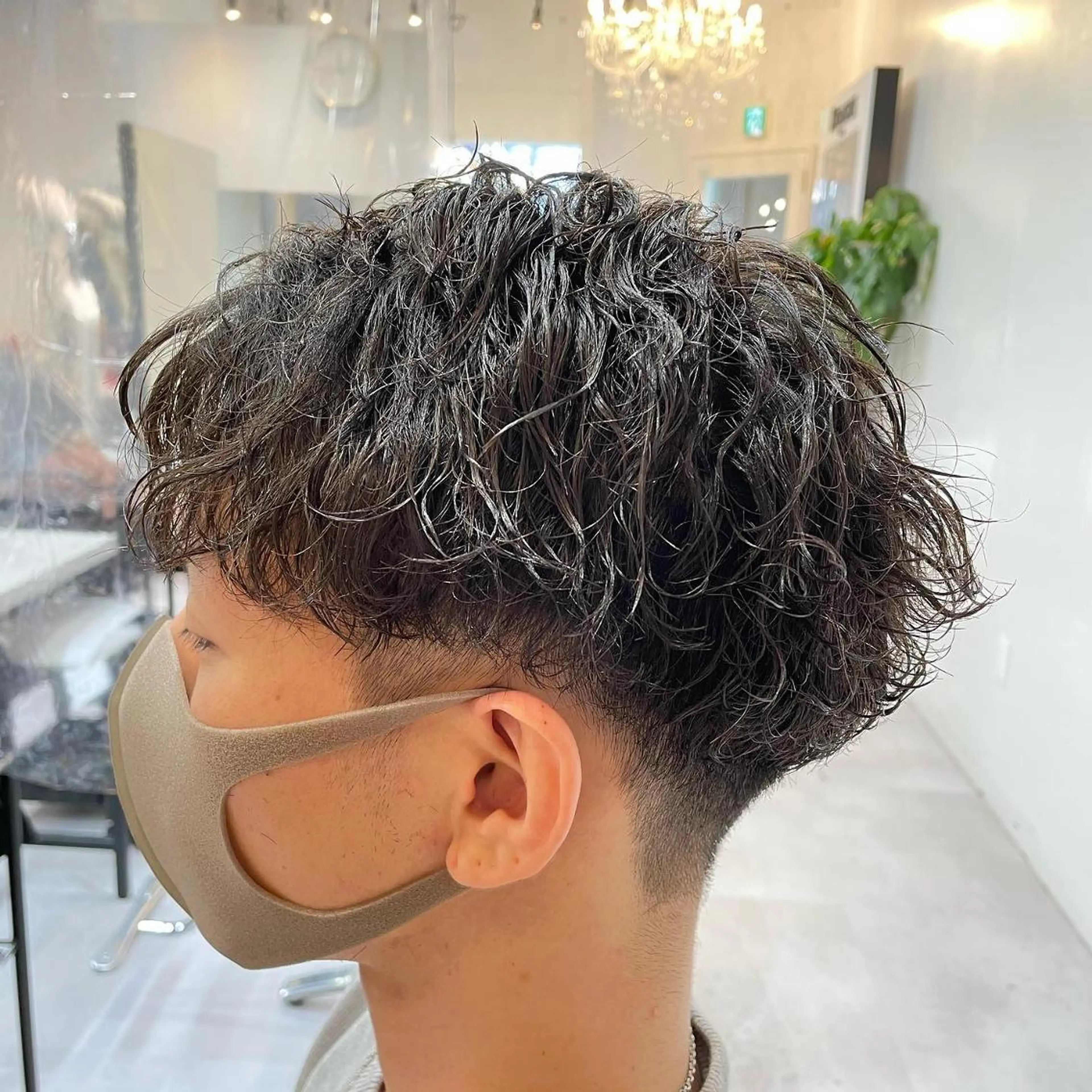 ショート 髪質改善× ハイライト溝江のヘアスタイル