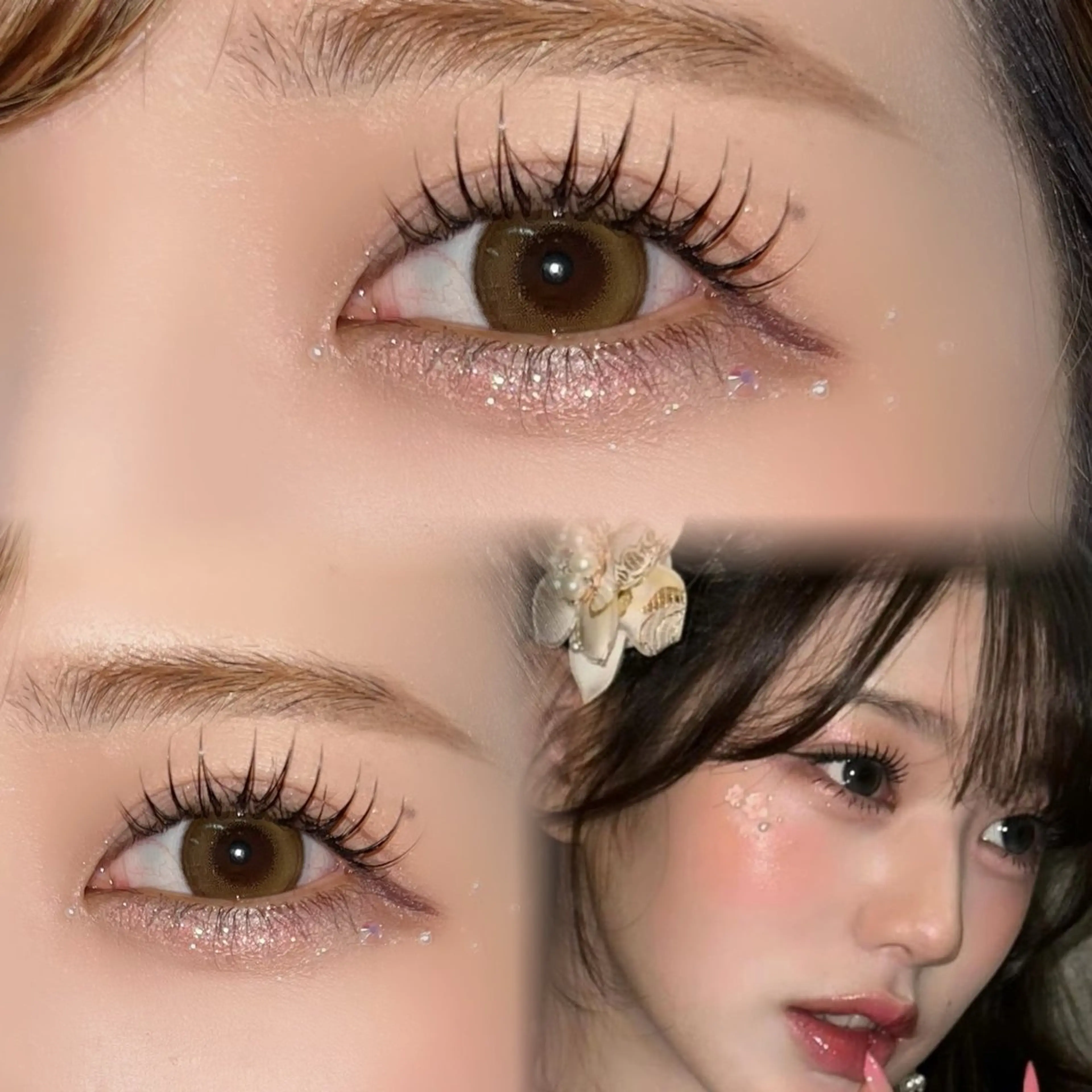 マツエク・マツパ 束感まつ毛 韓国風マツエク マツエク 束感まつ毛nasu marina🎀のマツエク・マツパデザイン