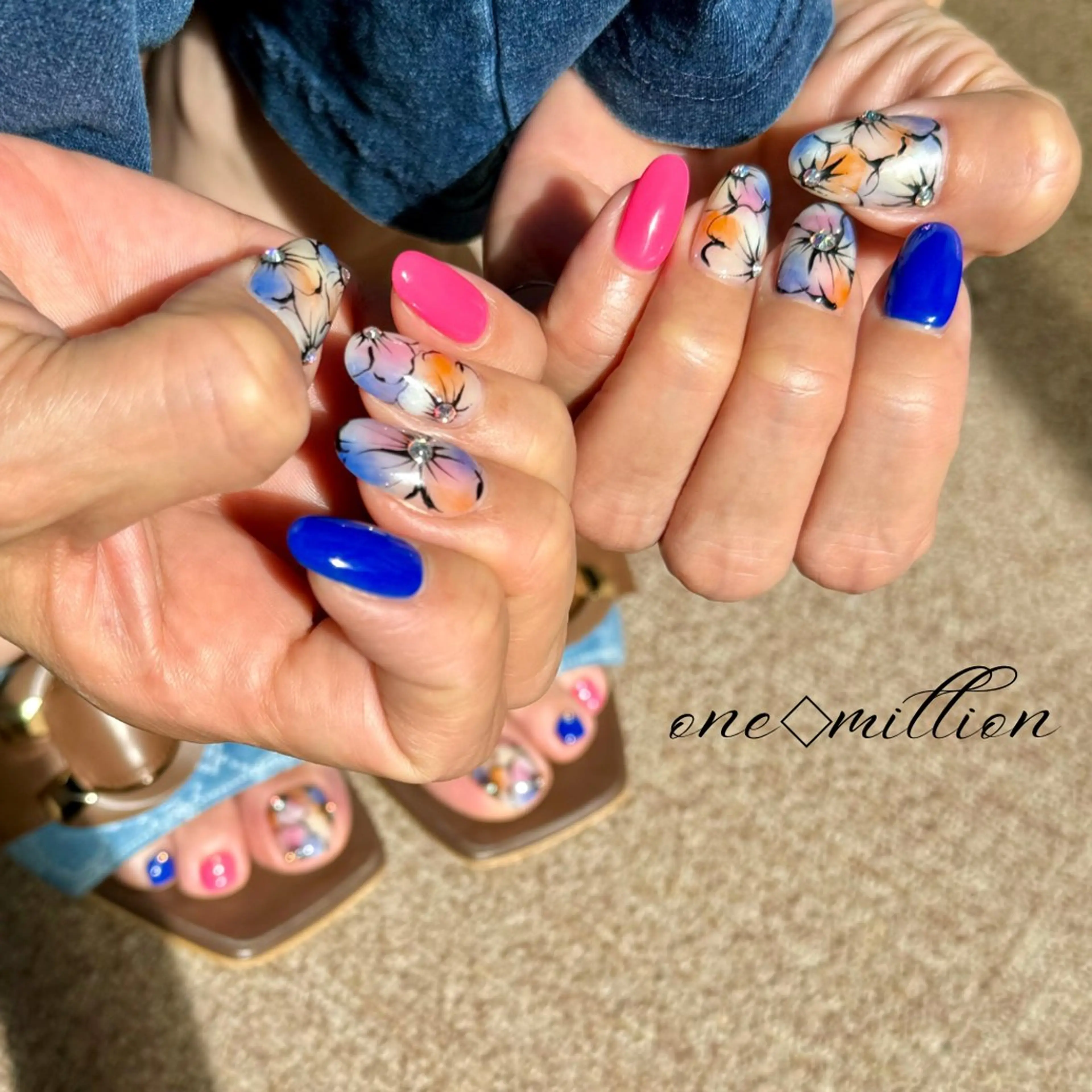ネイル nail salon ワンミリオンのネイルデザイン