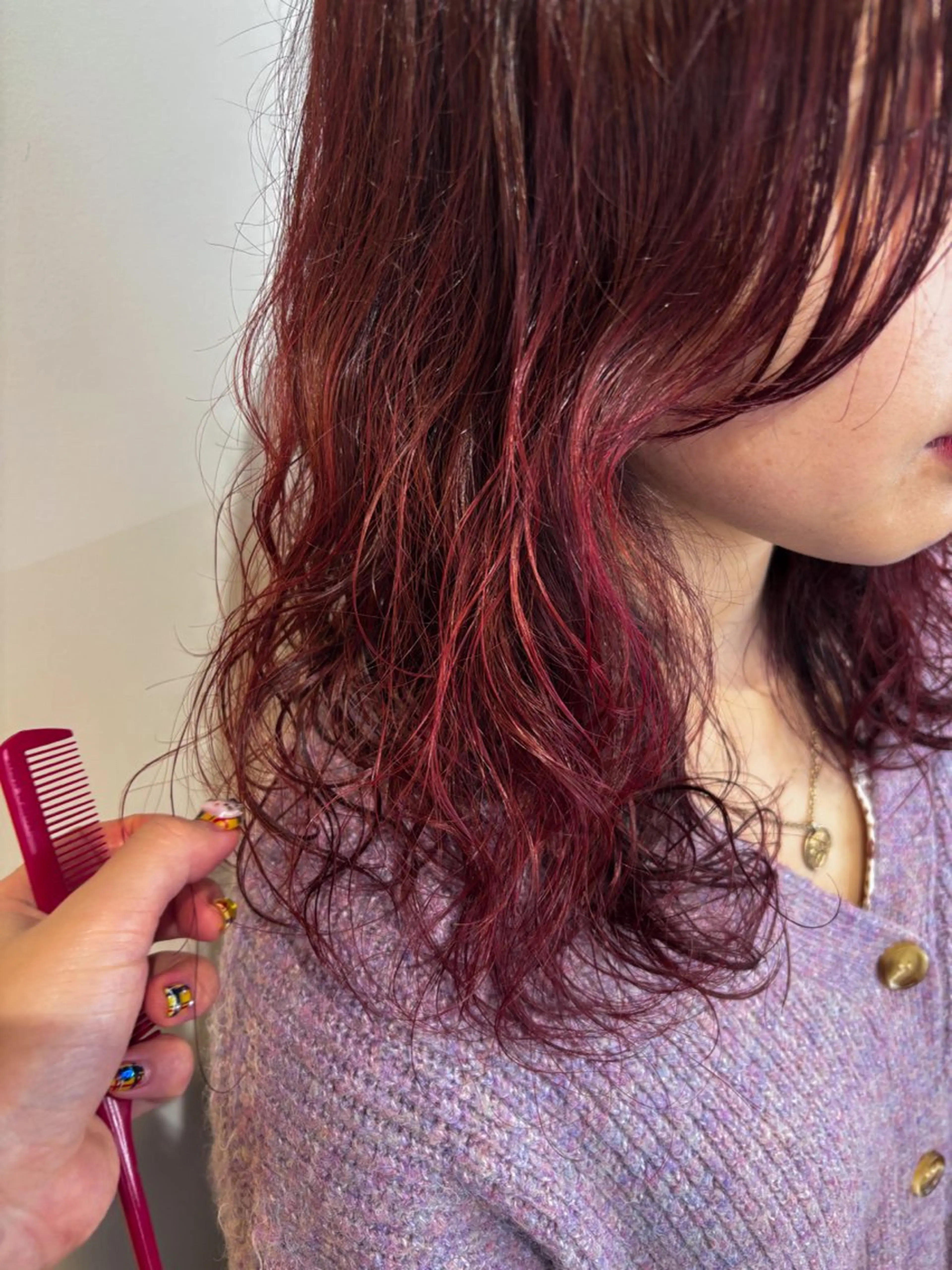 カラー ブリーチカラー/ Kano🎀のヘアスタイル